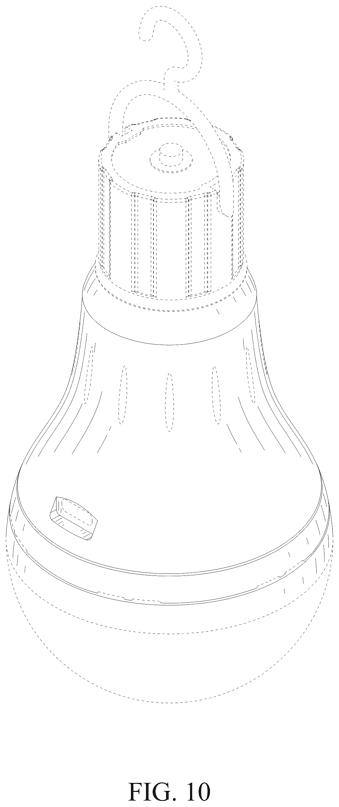 Patent USD1077285 Figure 10 – Light bulb