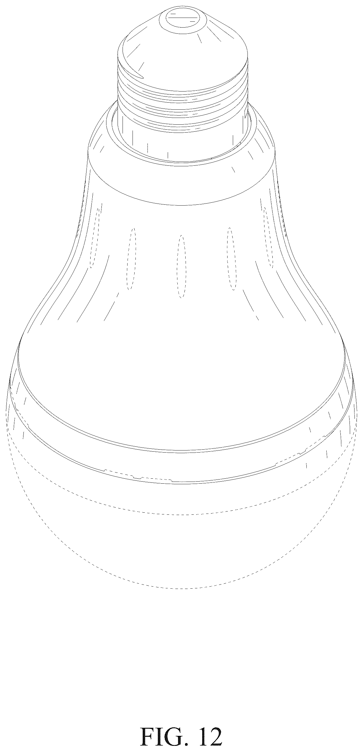 Patent USD1077285 Figure 12 – Light bulb