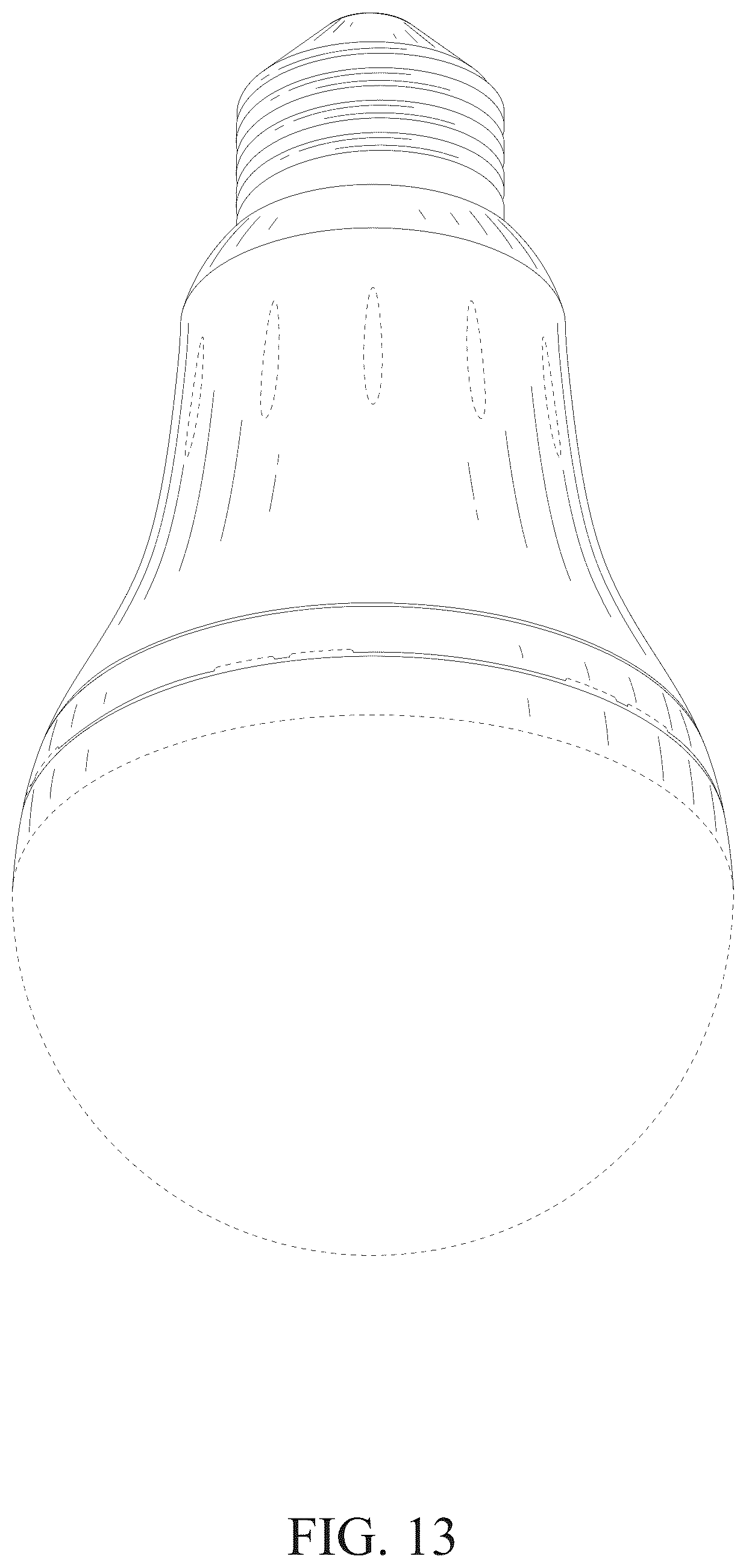 Patent USD1077285 Figure 13 – Light bulb