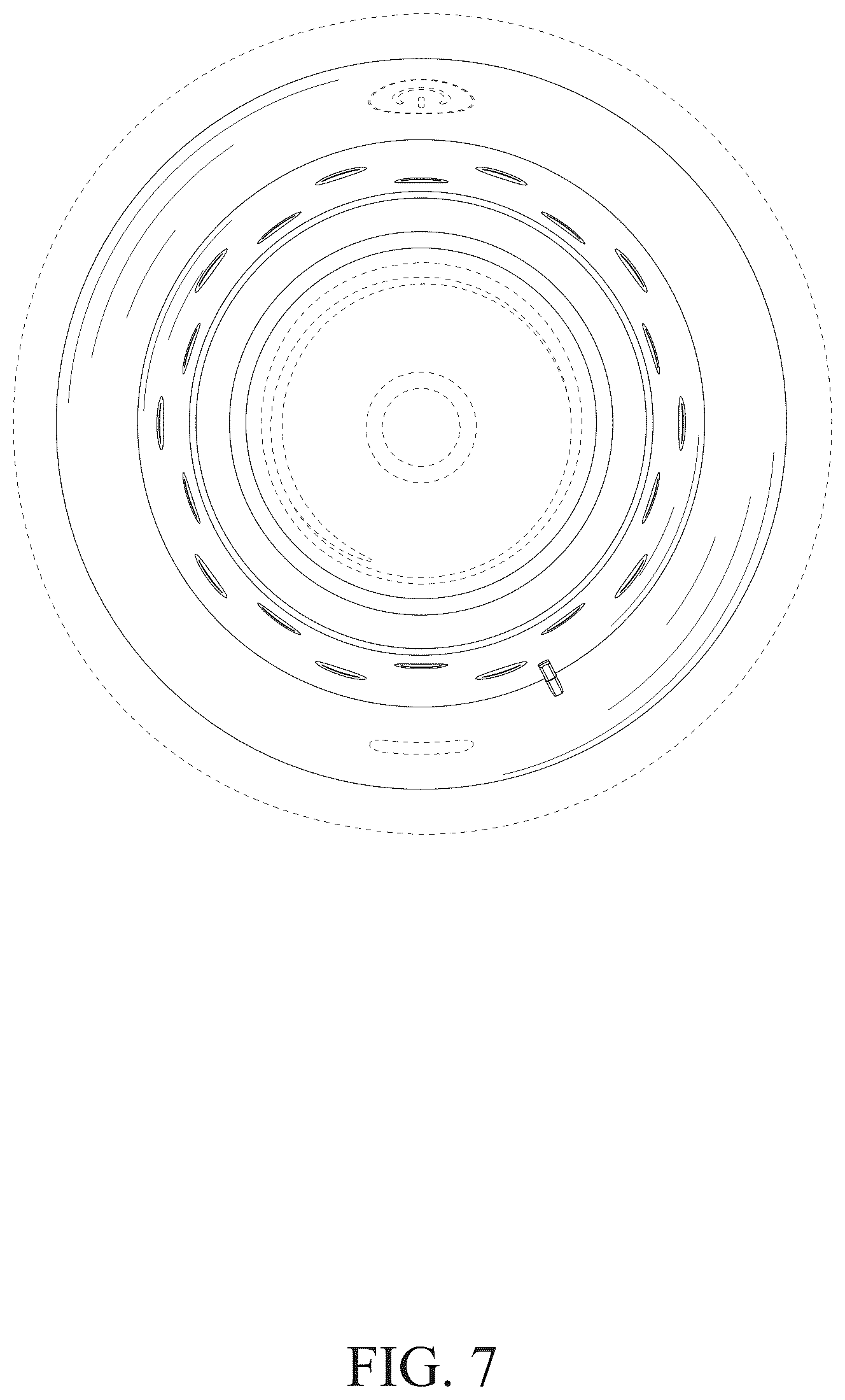 Patent USD1077286 Figure 7 – Light bulb