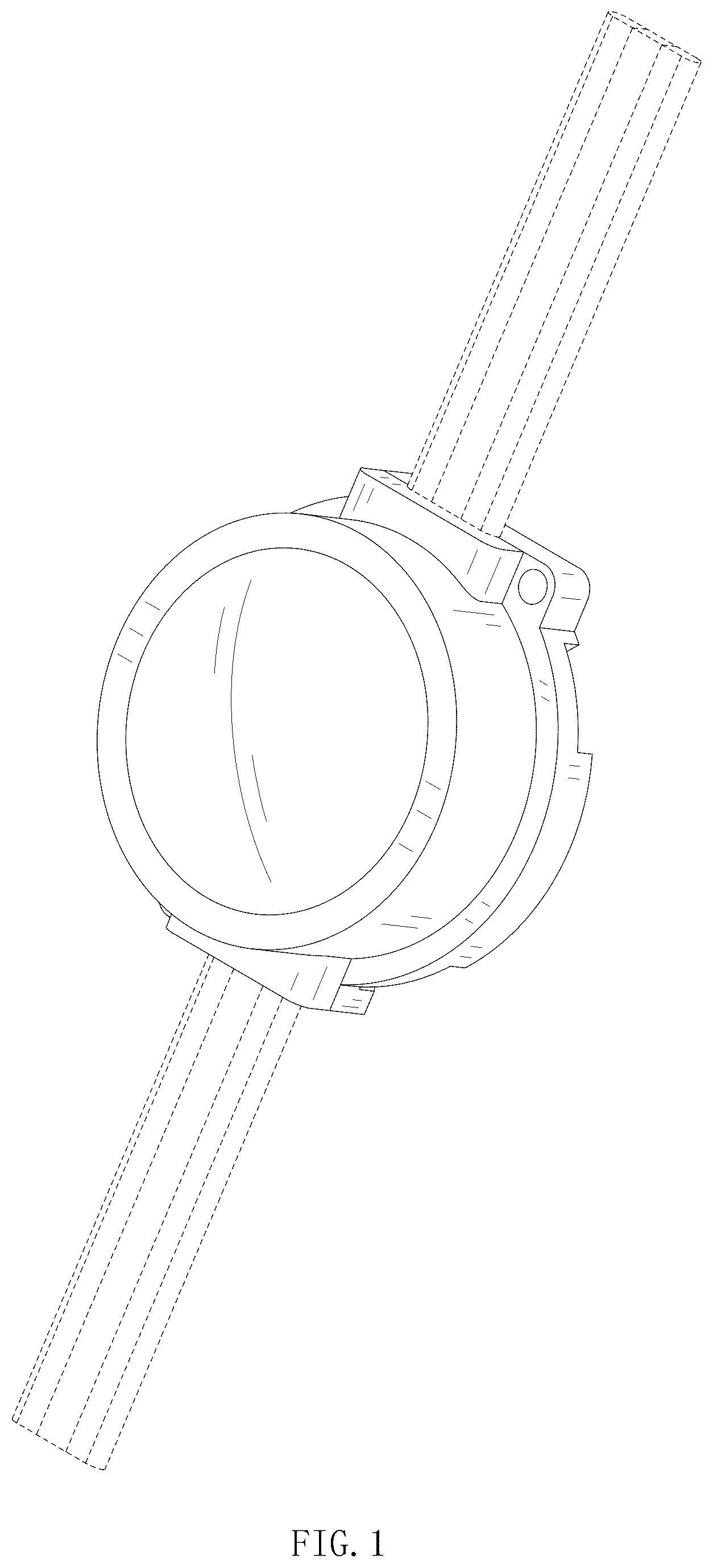 Patent USD1077287 Figure 1 – Eaves light