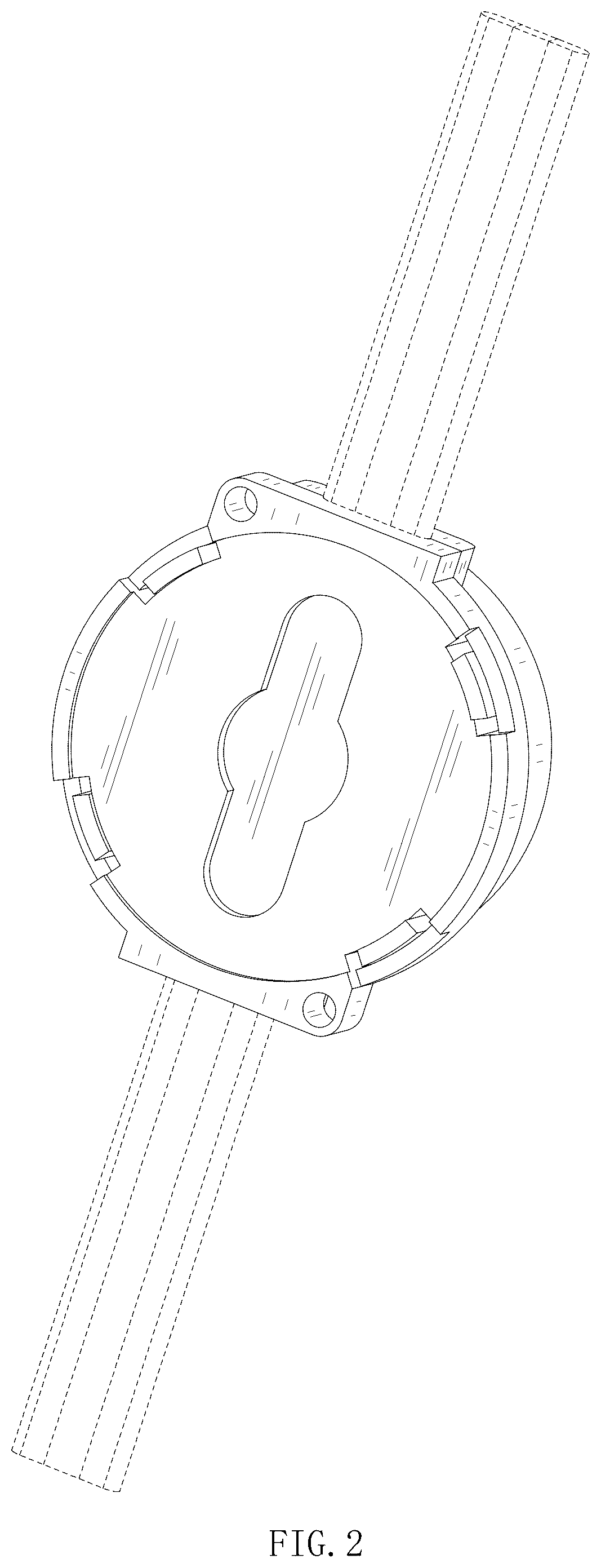 Patent USD1077287 Figure 2 – Eaves light