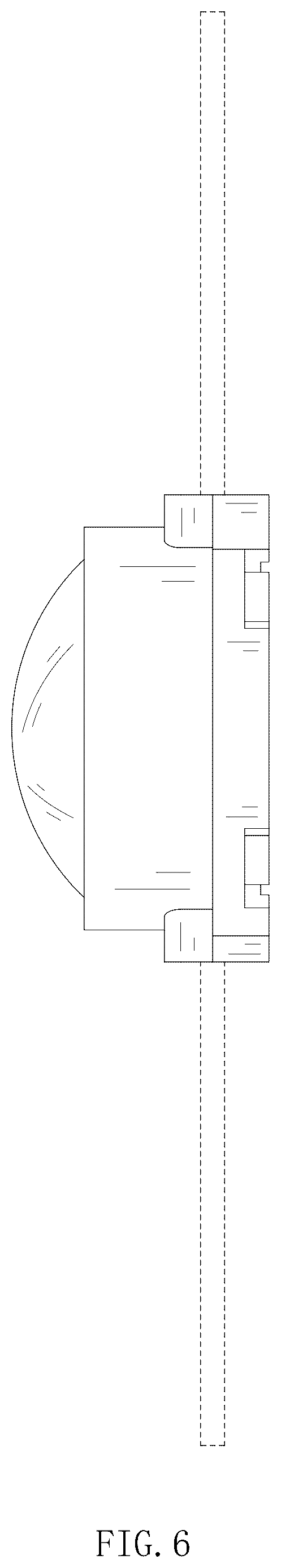 Patent USD1077287 Figure 6 – Eaves light