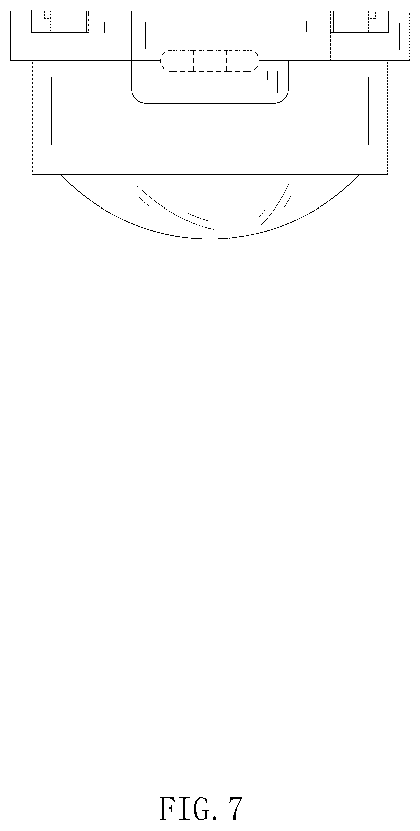 Patent USD1077287 Figure 7 – Eaves light