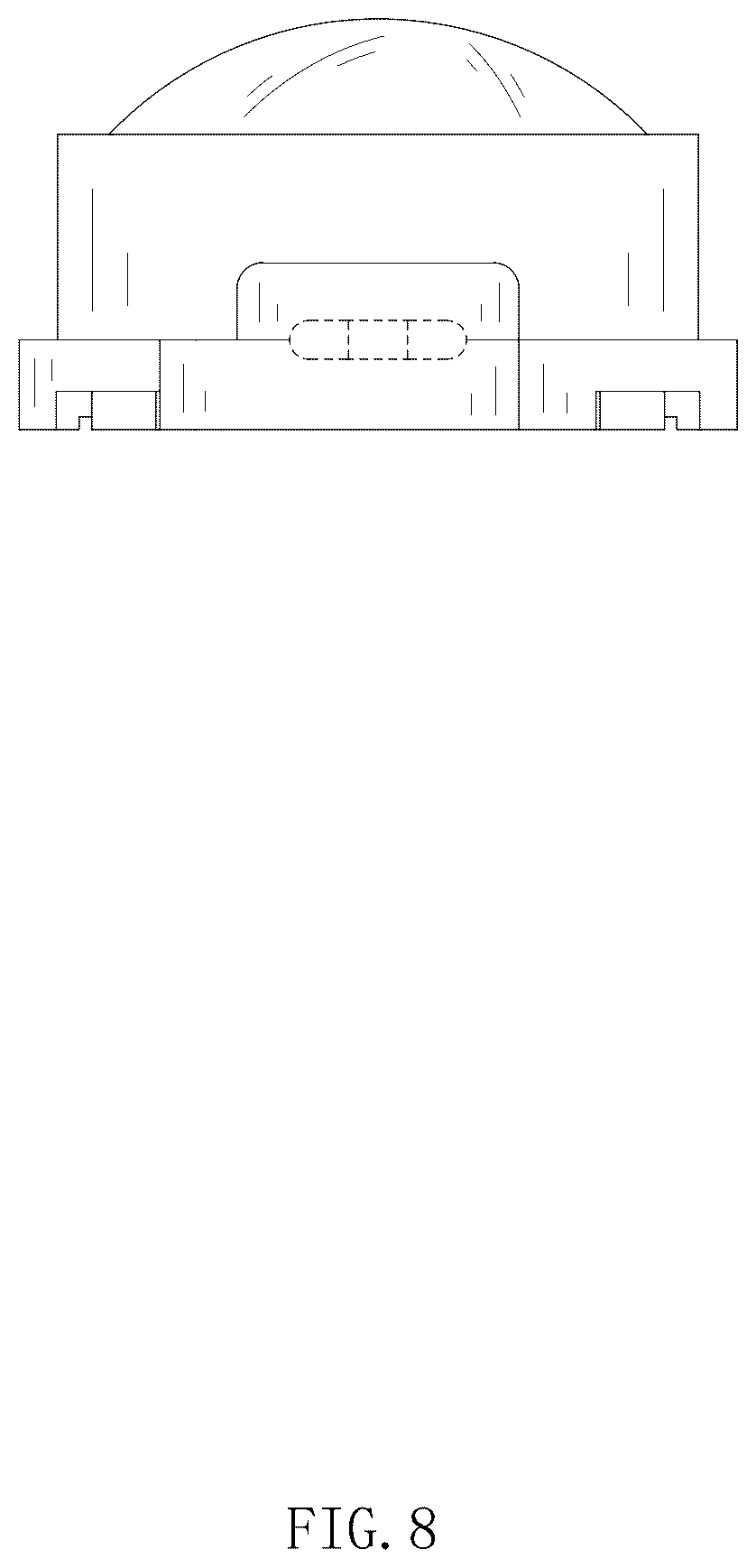 Patent USD1077287 Figure 8 – Eaves light