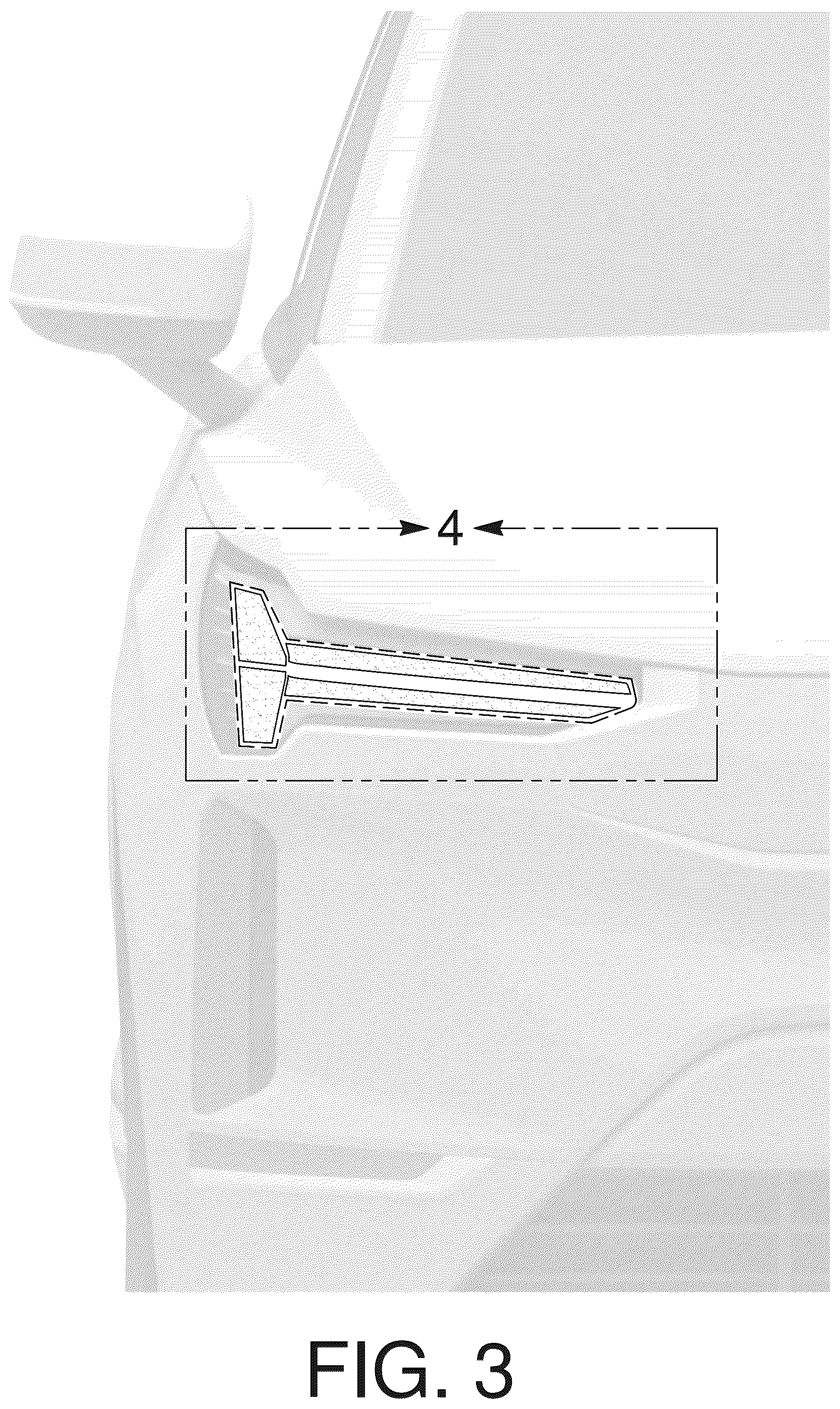 Patent USD1077289 Figure 3 – Vehicle headlight with illuminable light sequence