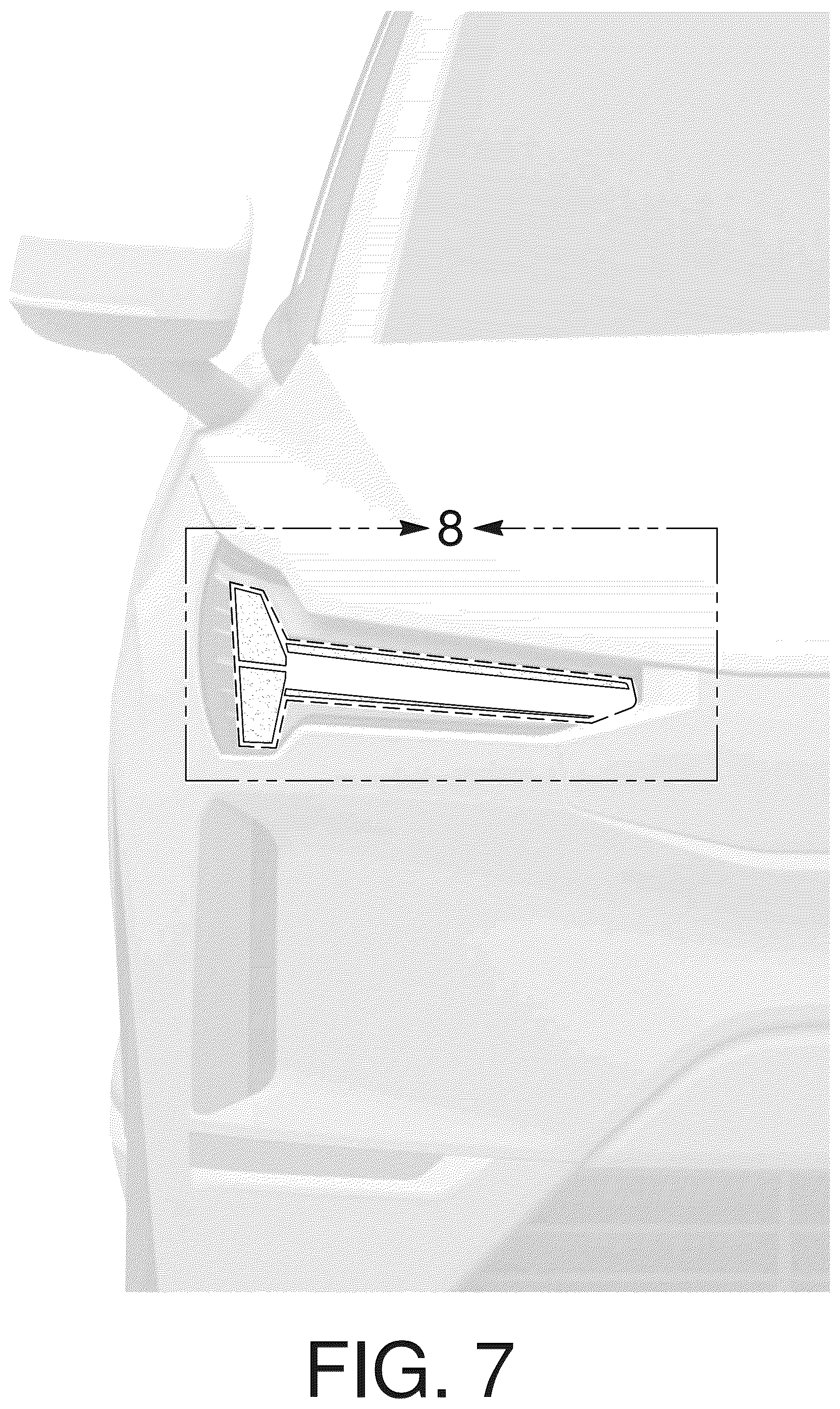 Patent USD1077289 Figure 7 – Vehicle headlight with illuminable light sequence