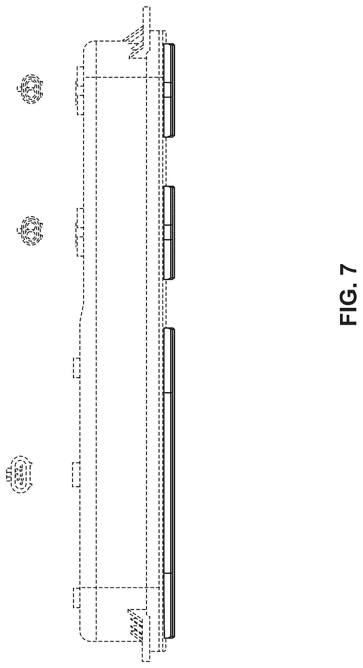 Patent USD1077290 Figure 6 – Rear light for a vehicle