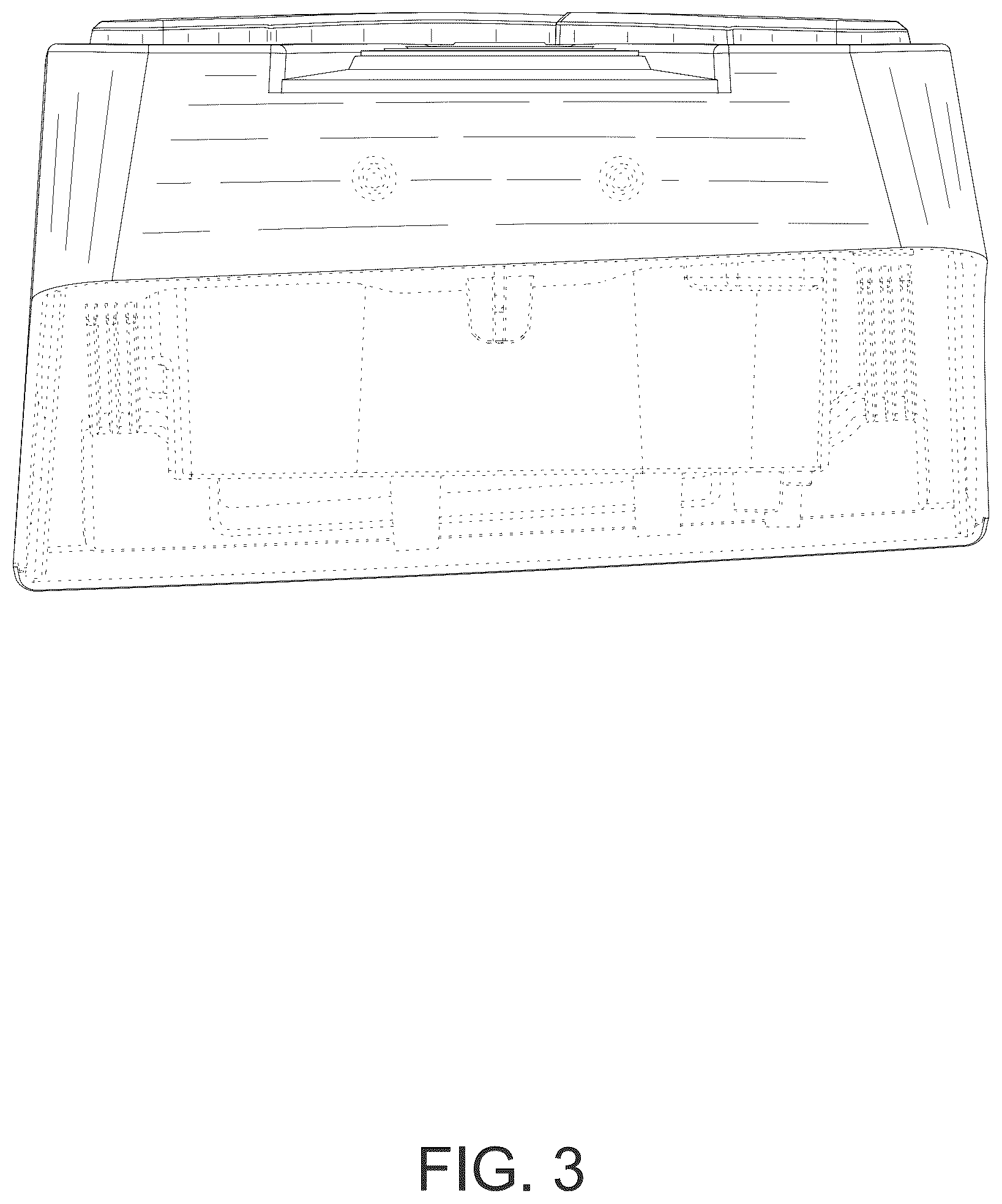 Patent USD1077291 Figure 3 – Taillight