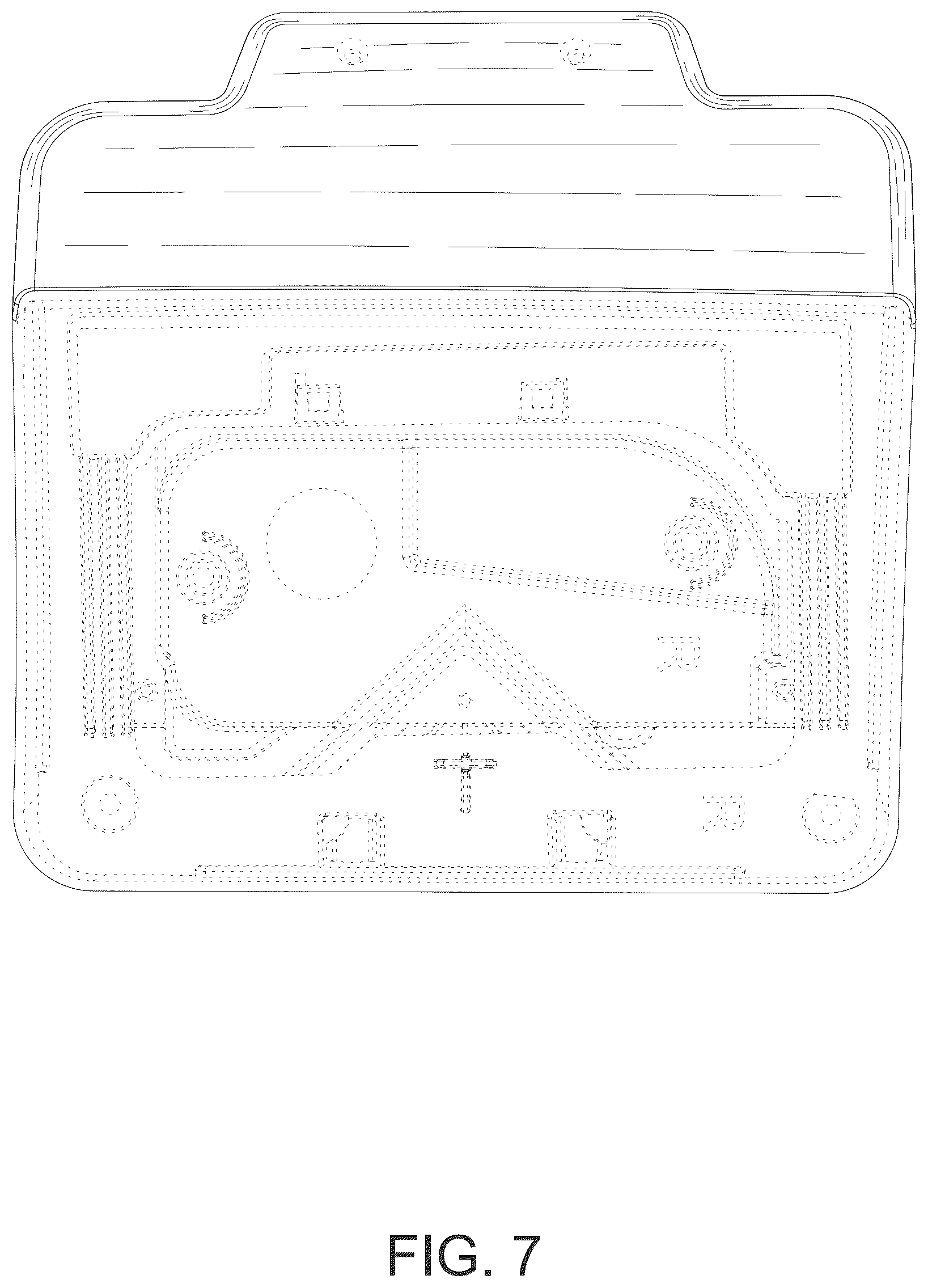 Patent USD1077291 Figure 7 – Taillight