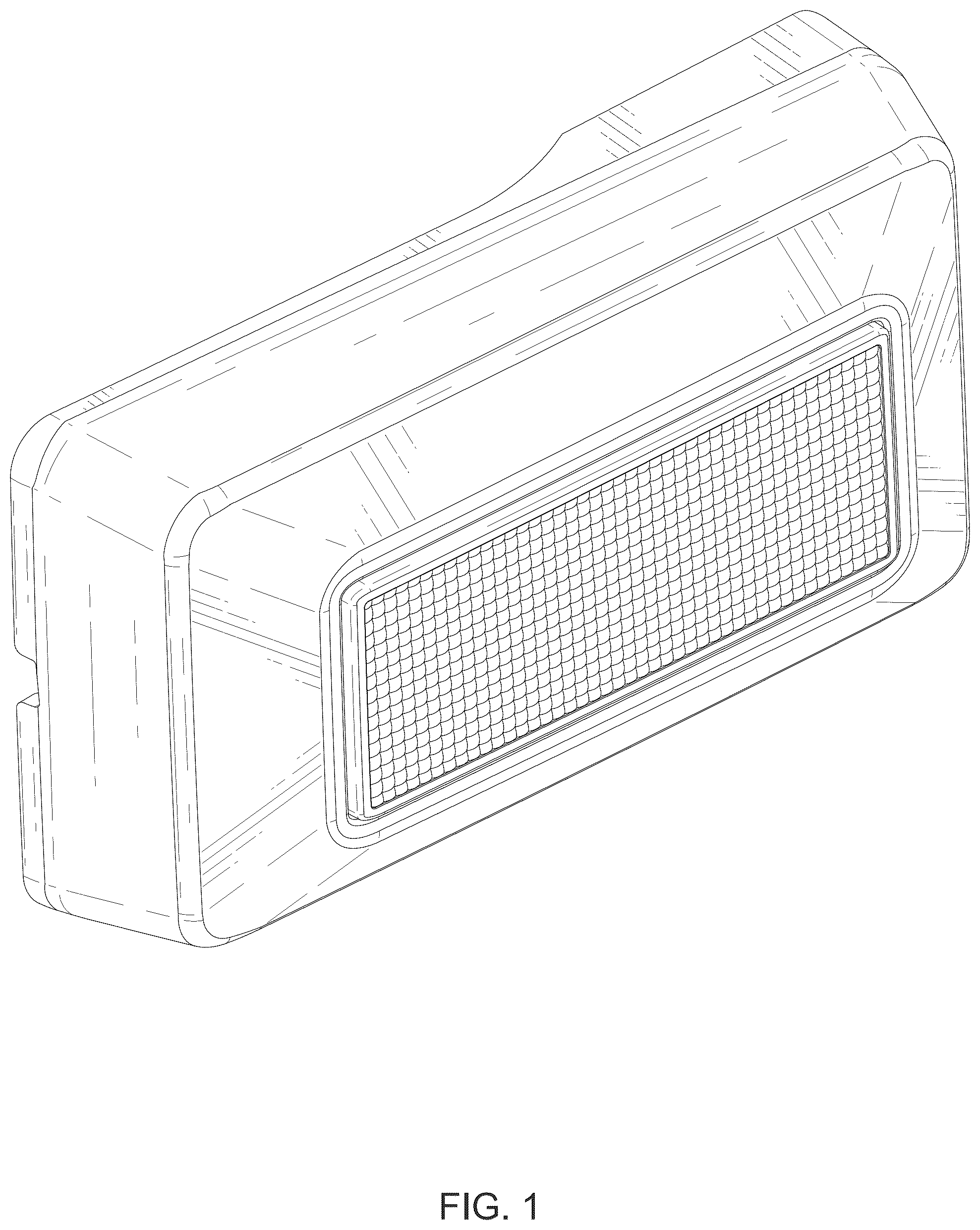 Patent USD1077292 Figure 1 – Rear window light