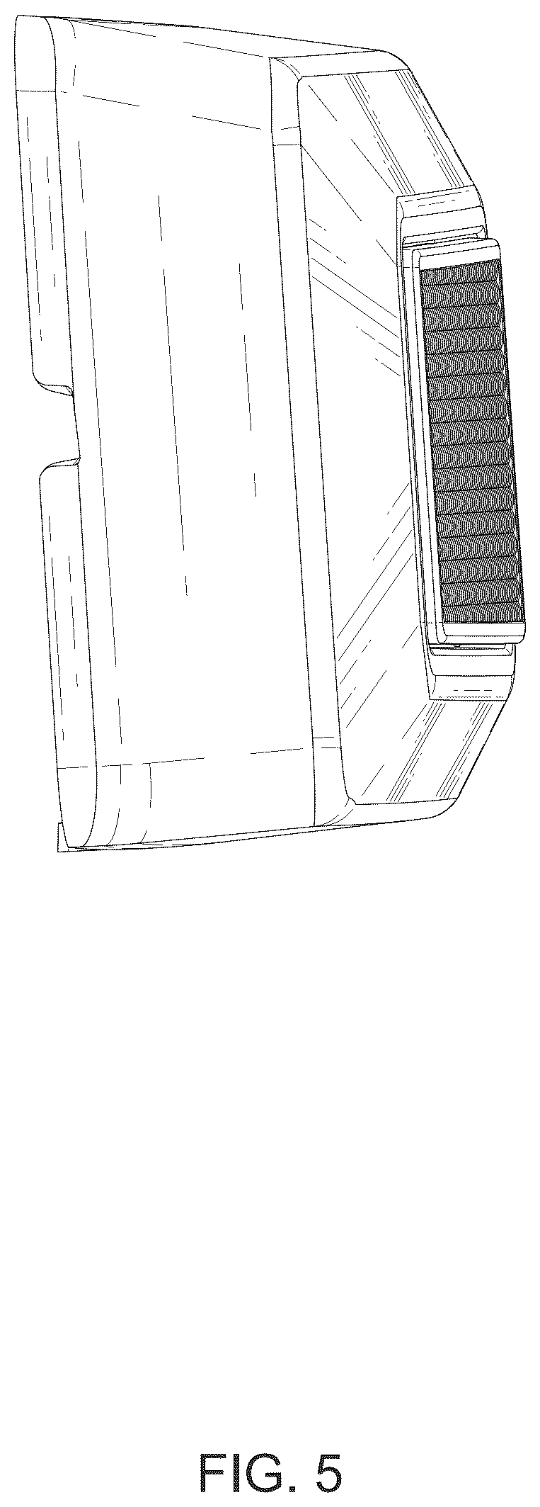Patent USD1077292 Figure 5 – Rear window light