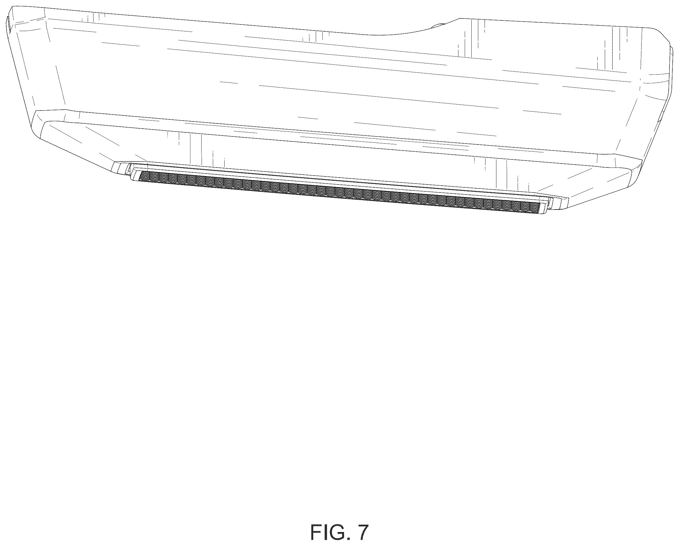 Patent USD1077292 Figure 7 – Rear window light