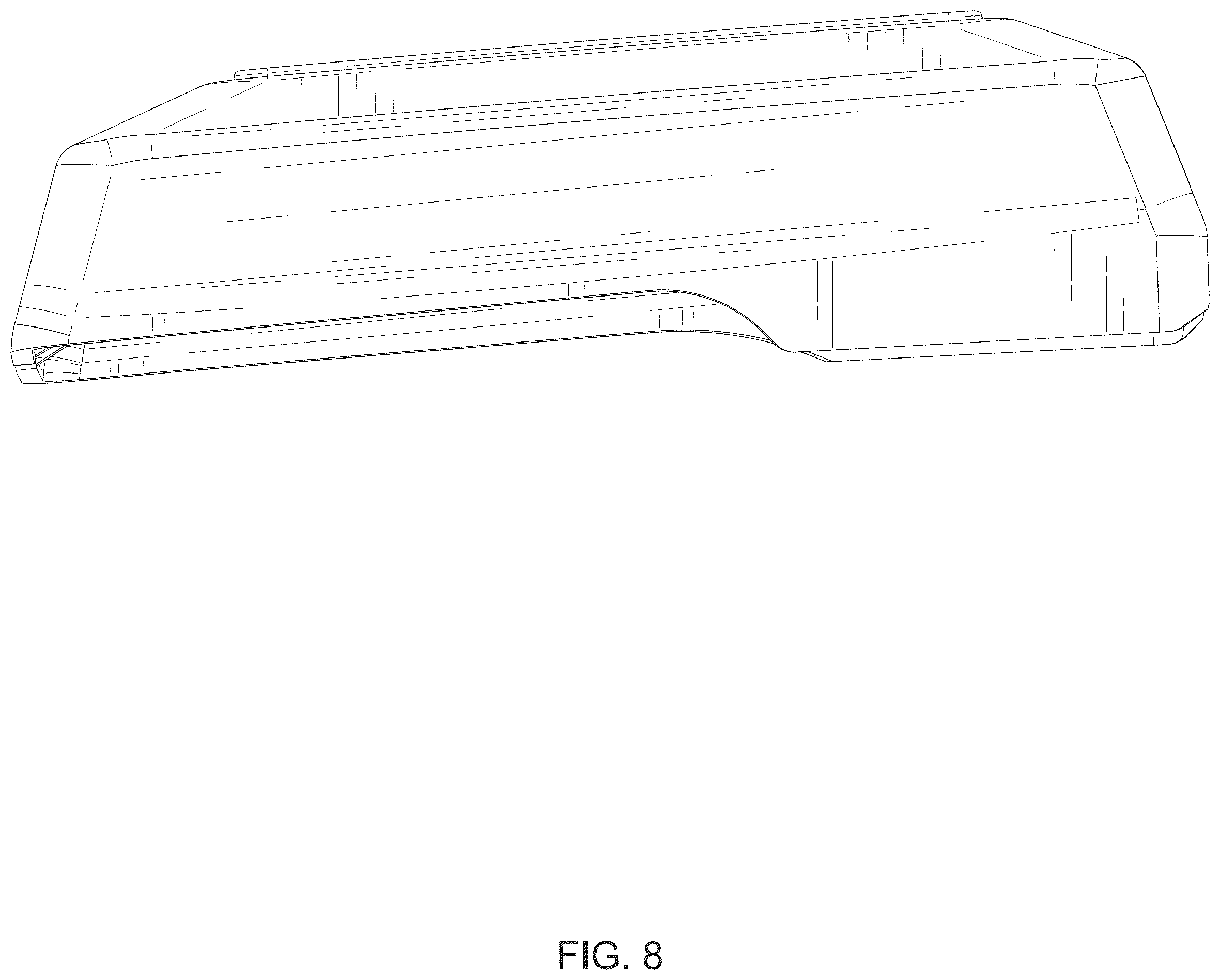 Patent USD1077292 Figure 8 – Rear window light