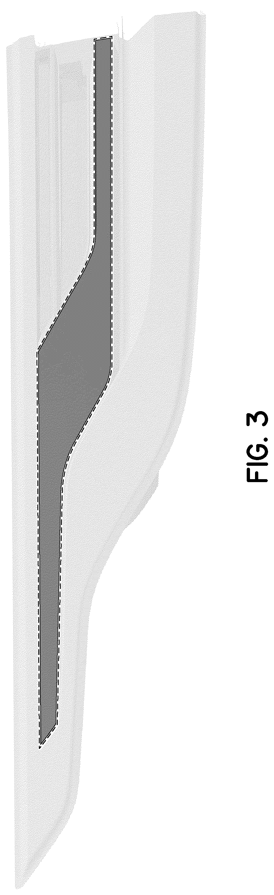 Patent USD1077293 Figure 3 – Vehicle tail light