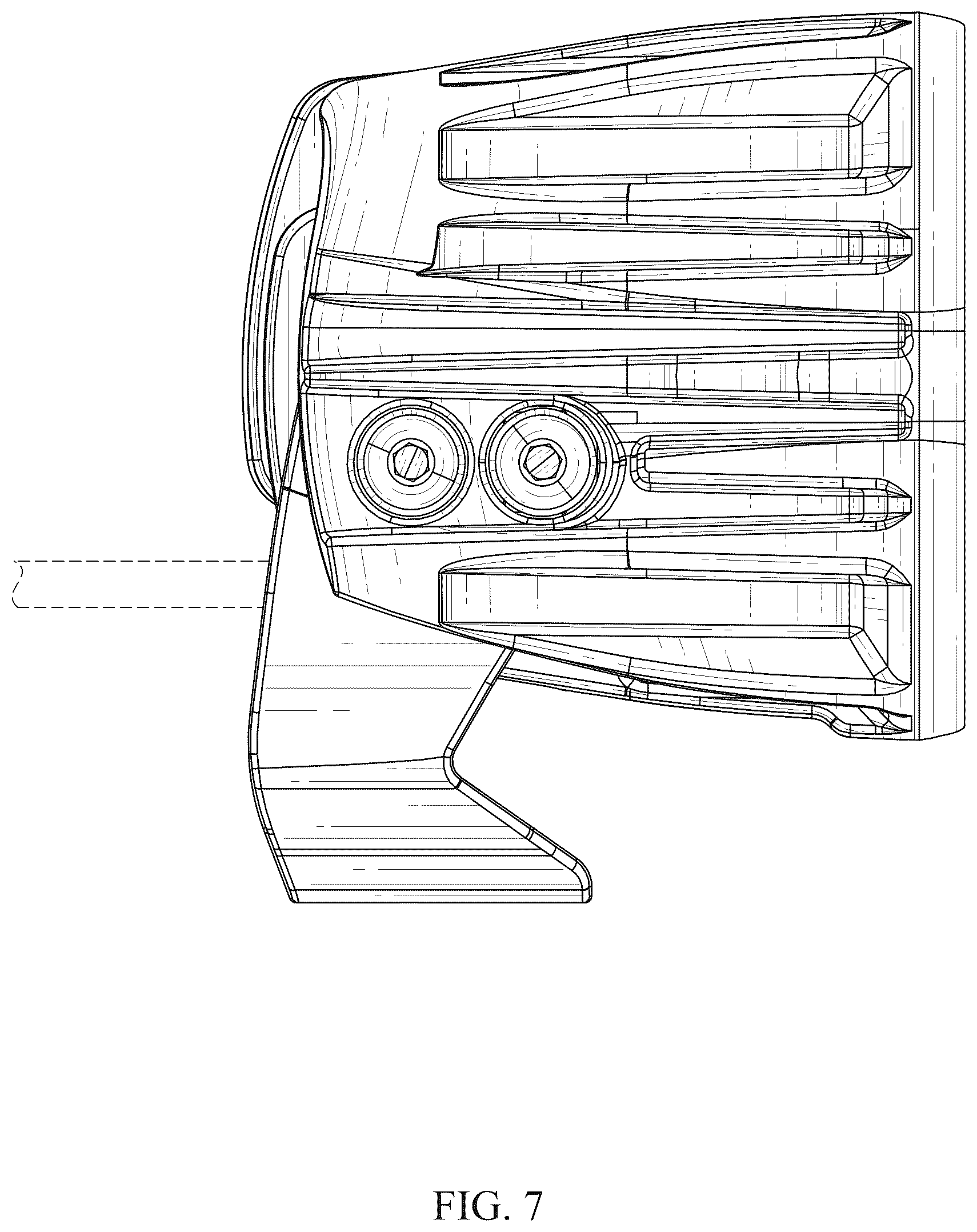 Patent USD1077296 Figure 7 – Pod light