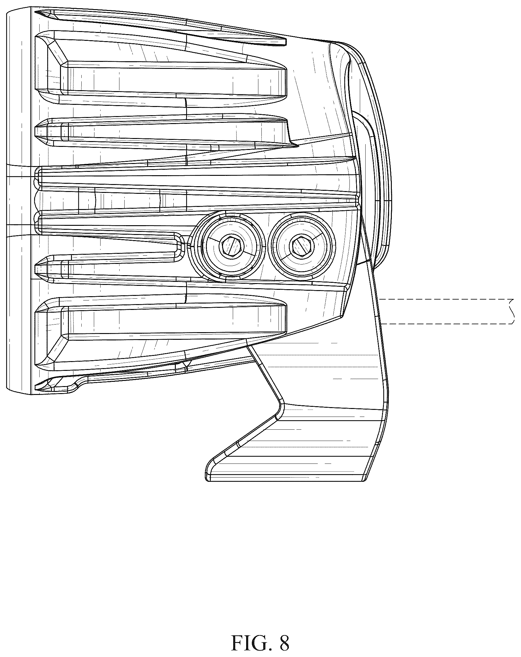 Patent USD1077296 Figure 8 – Pod light