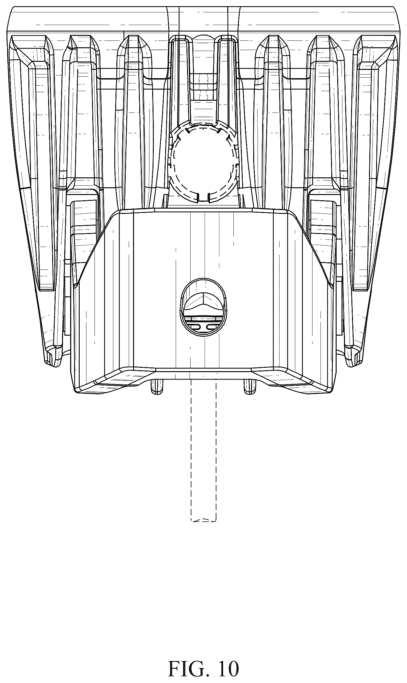 Patent USD1077296 Figure 10 – Pod light