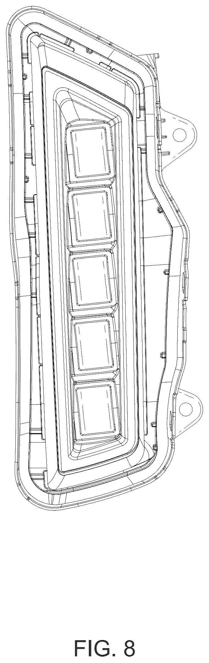 Patent USD1077298 Figure 8 – Daytime running light