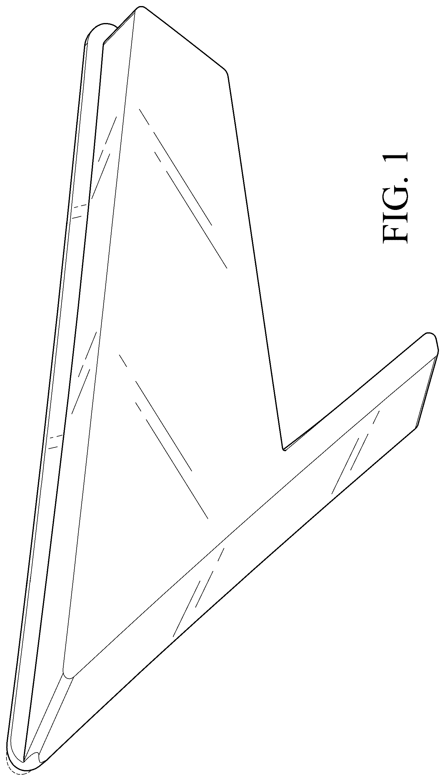 Patent USD1077300 Figure 1 – Vehicle lamp