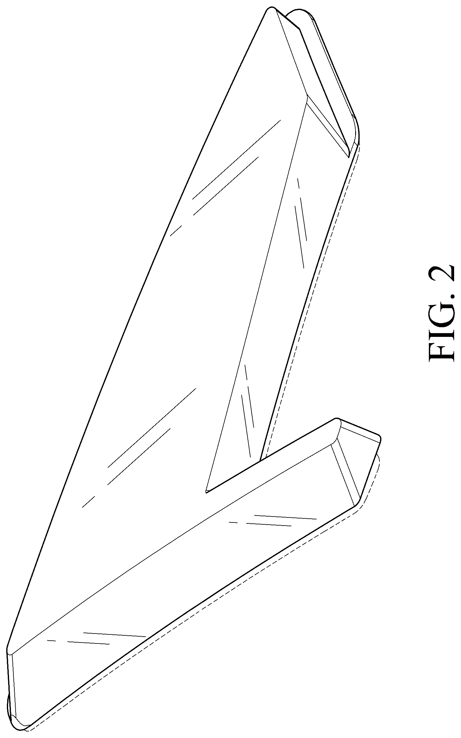 Patent USD1077300 Figure 2 – Vehicle lamp