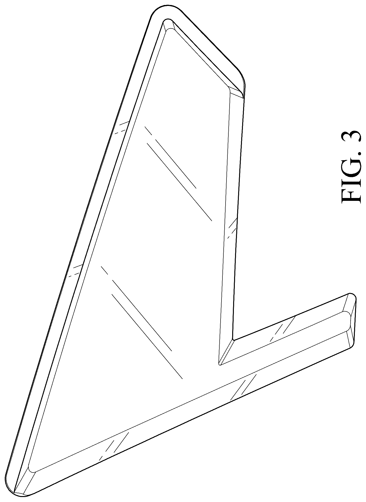 Patent USD1077300 Figure 3 – Vehicle lamp