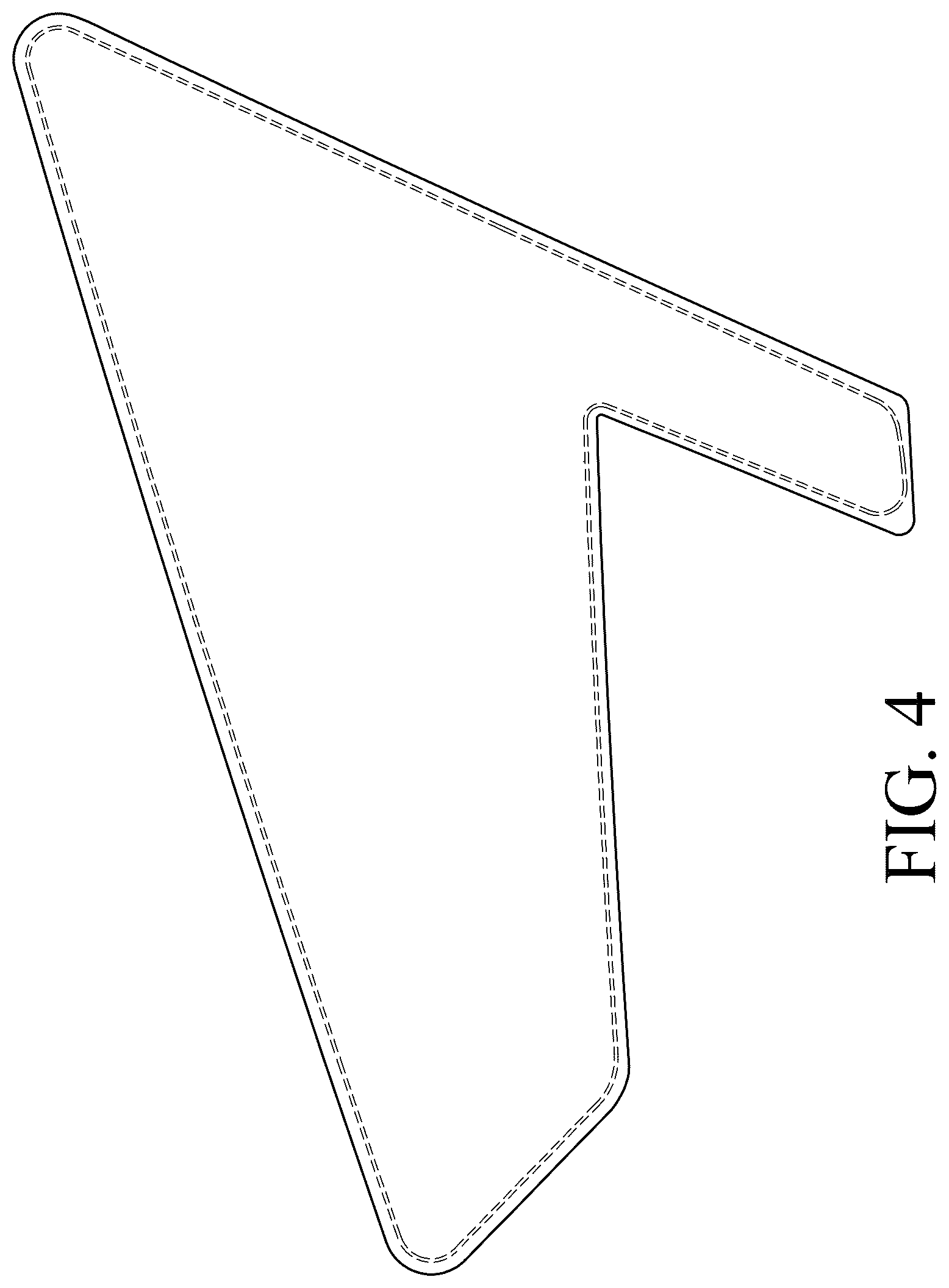 Patent USD1077300 Figure 4 – Vehicle lamp