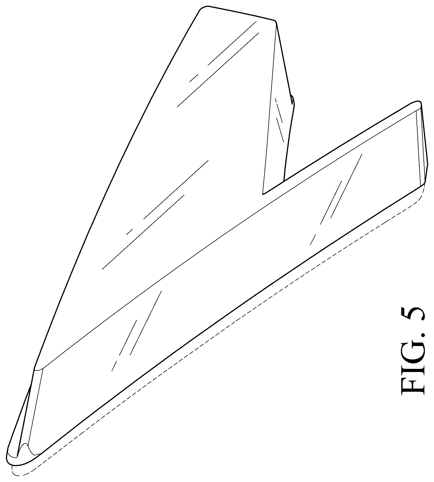 Patent USD1077300 Figure 5 – Vehicle lamp