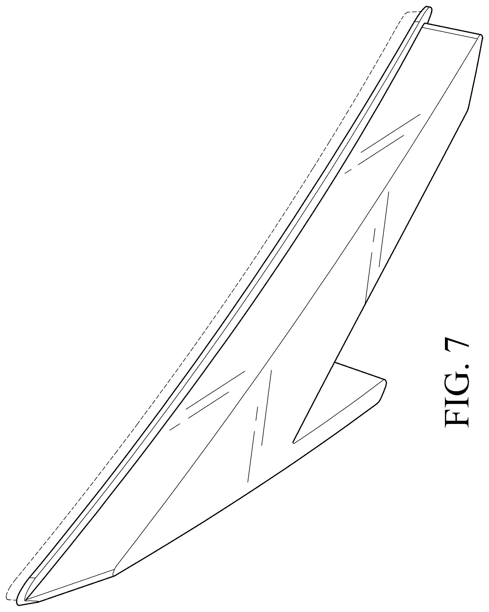 Patent USD1077300 Figure 7 – Vehicle lamp