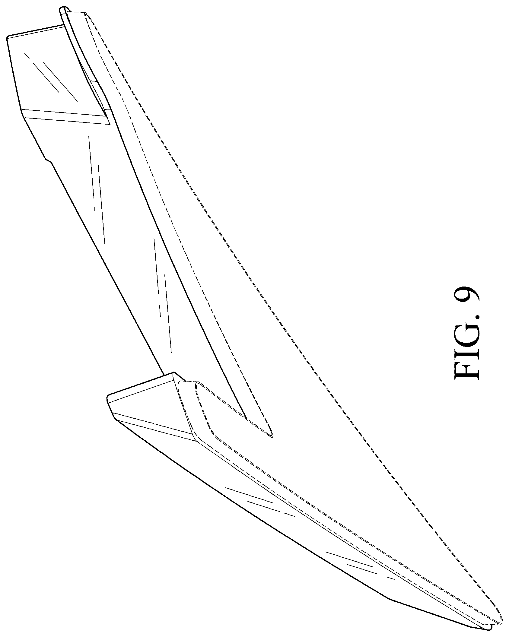 Patent USD1077301 Figure 9 – Vehicle lamp