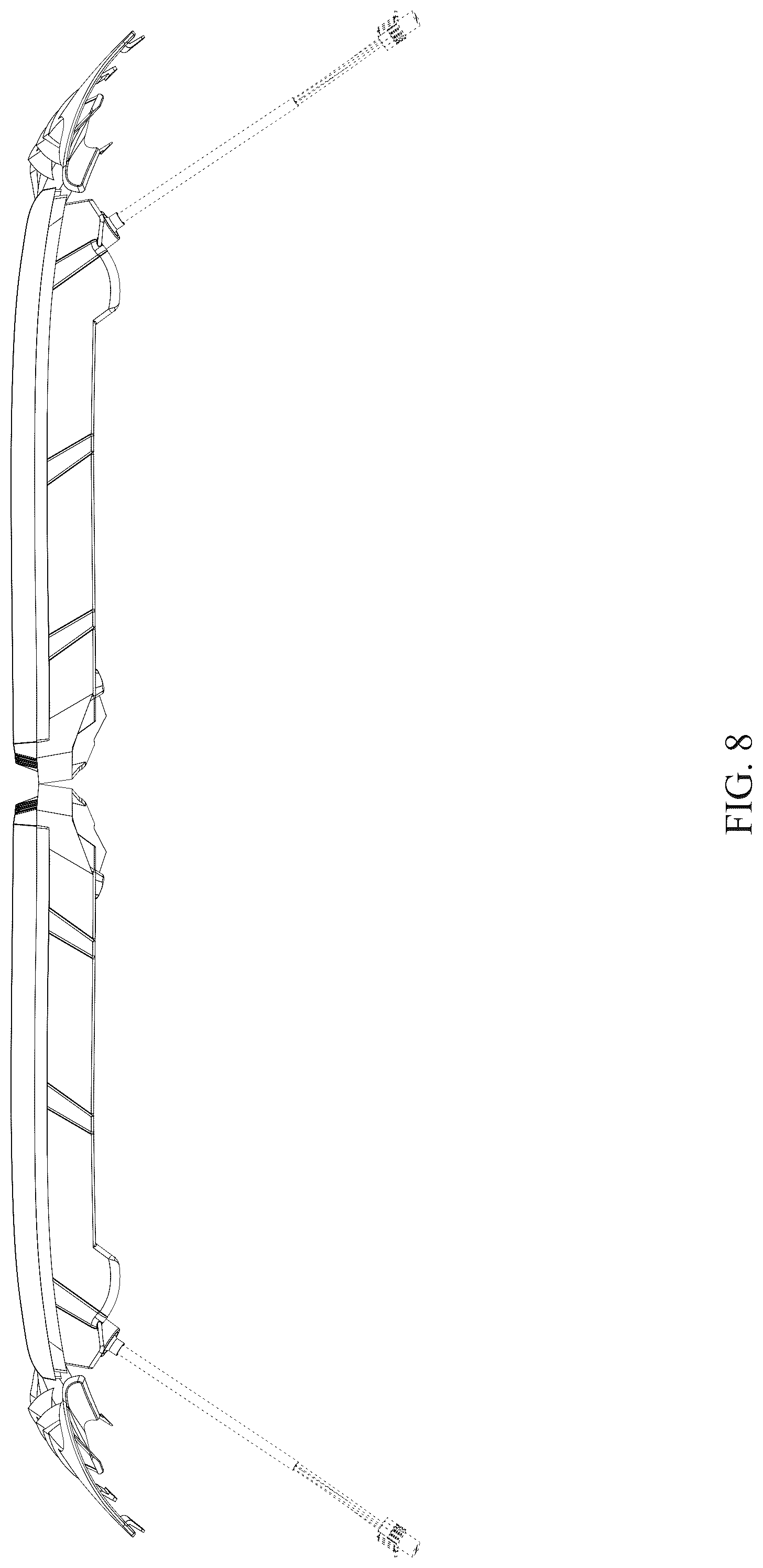 Patent USD1077302 Figure 8 – LED turn signal light