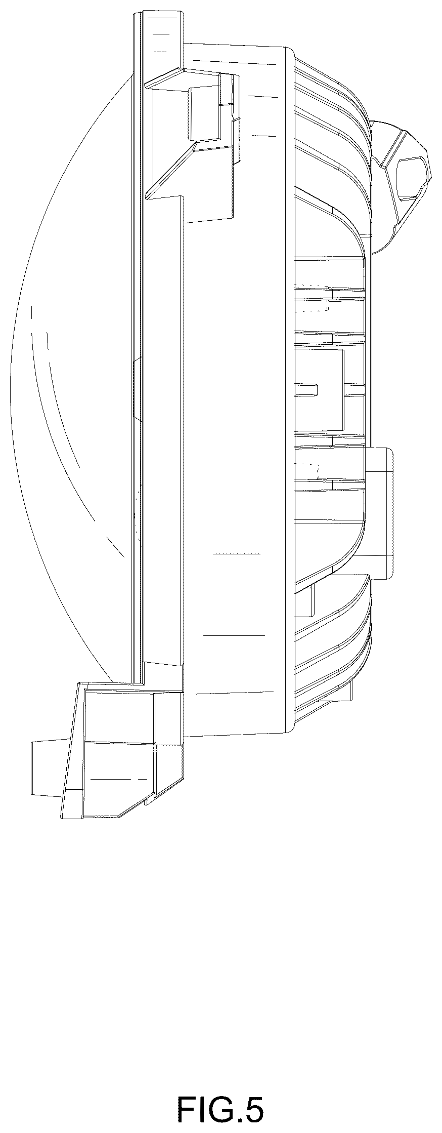 Patent USD1077304 Figure 5 – Head light