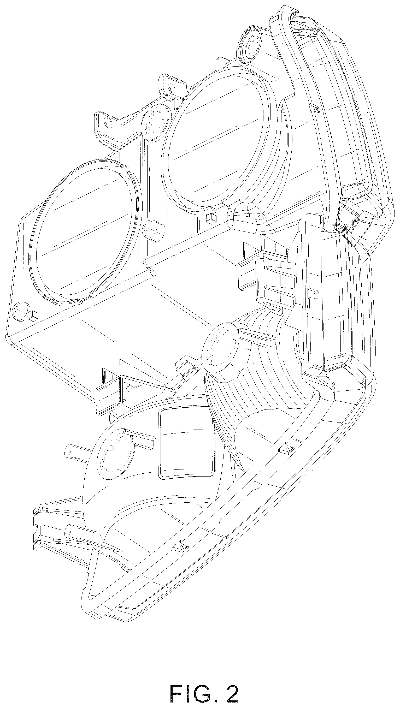 Patent USD1077305 Figure 2 – Car headlight