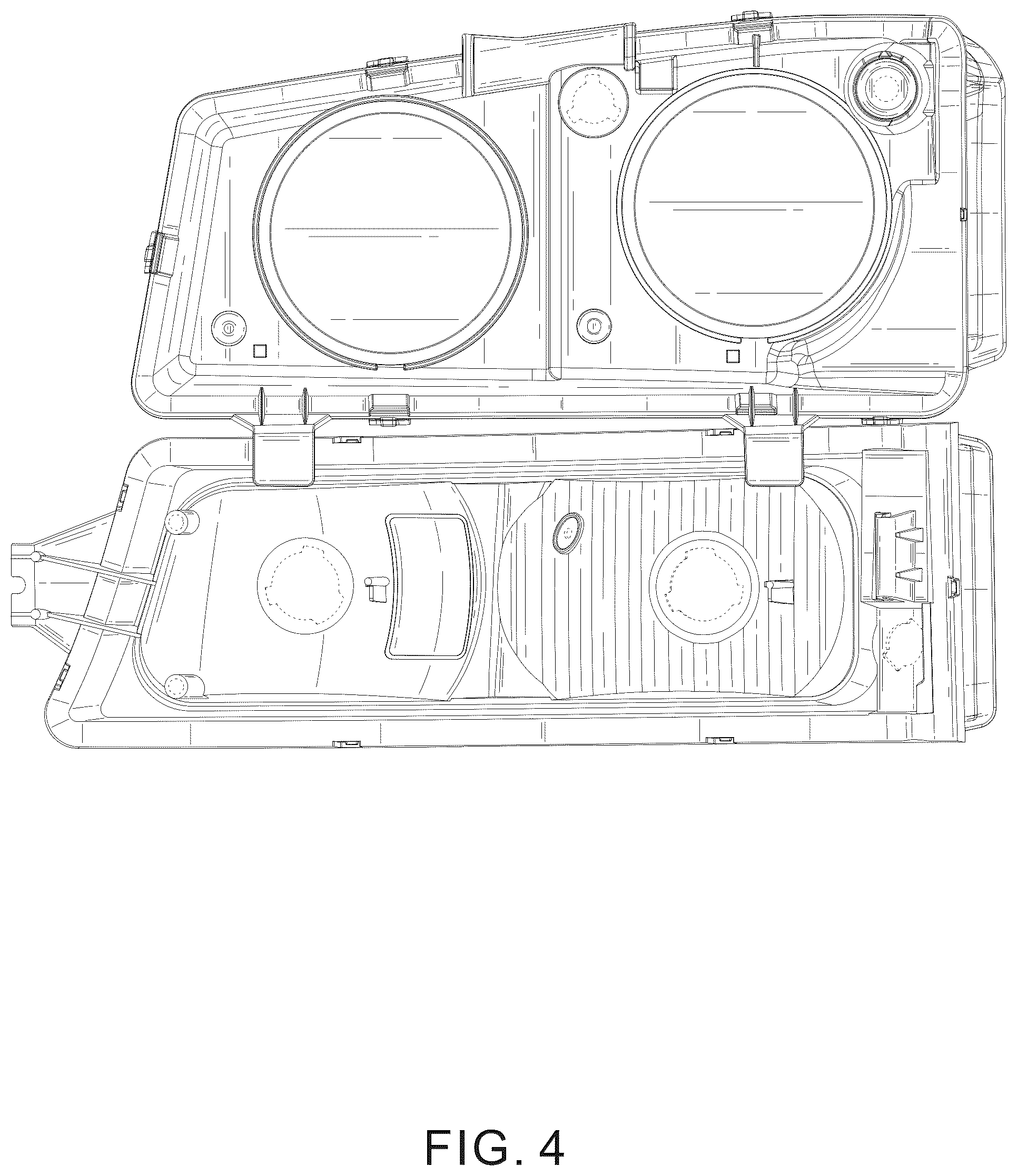 Patent USD1077305 Figure 4 – Car headlight