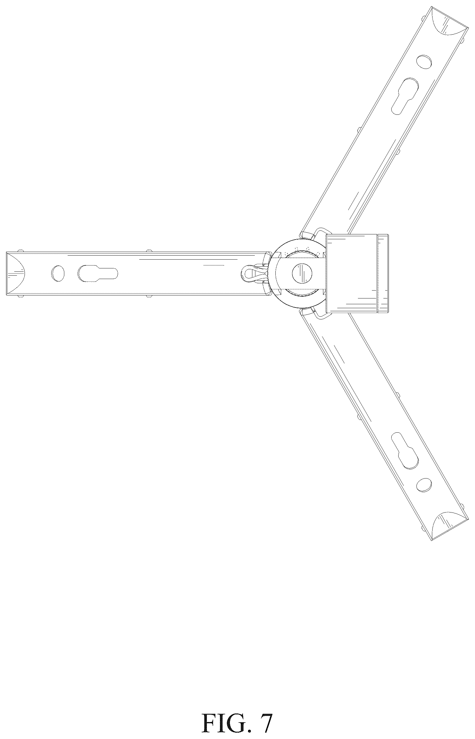 Patent USD1077307 Figure 7 – Outdoor lighting fixture