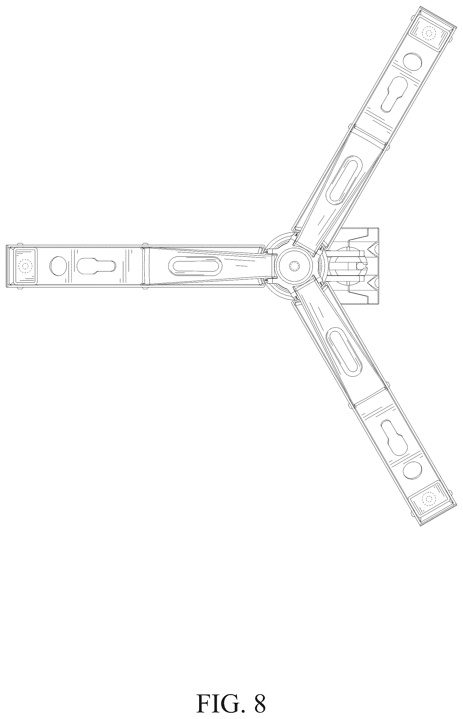 Patent USD1077307 Figure 8 – Outdoor lighting fixture