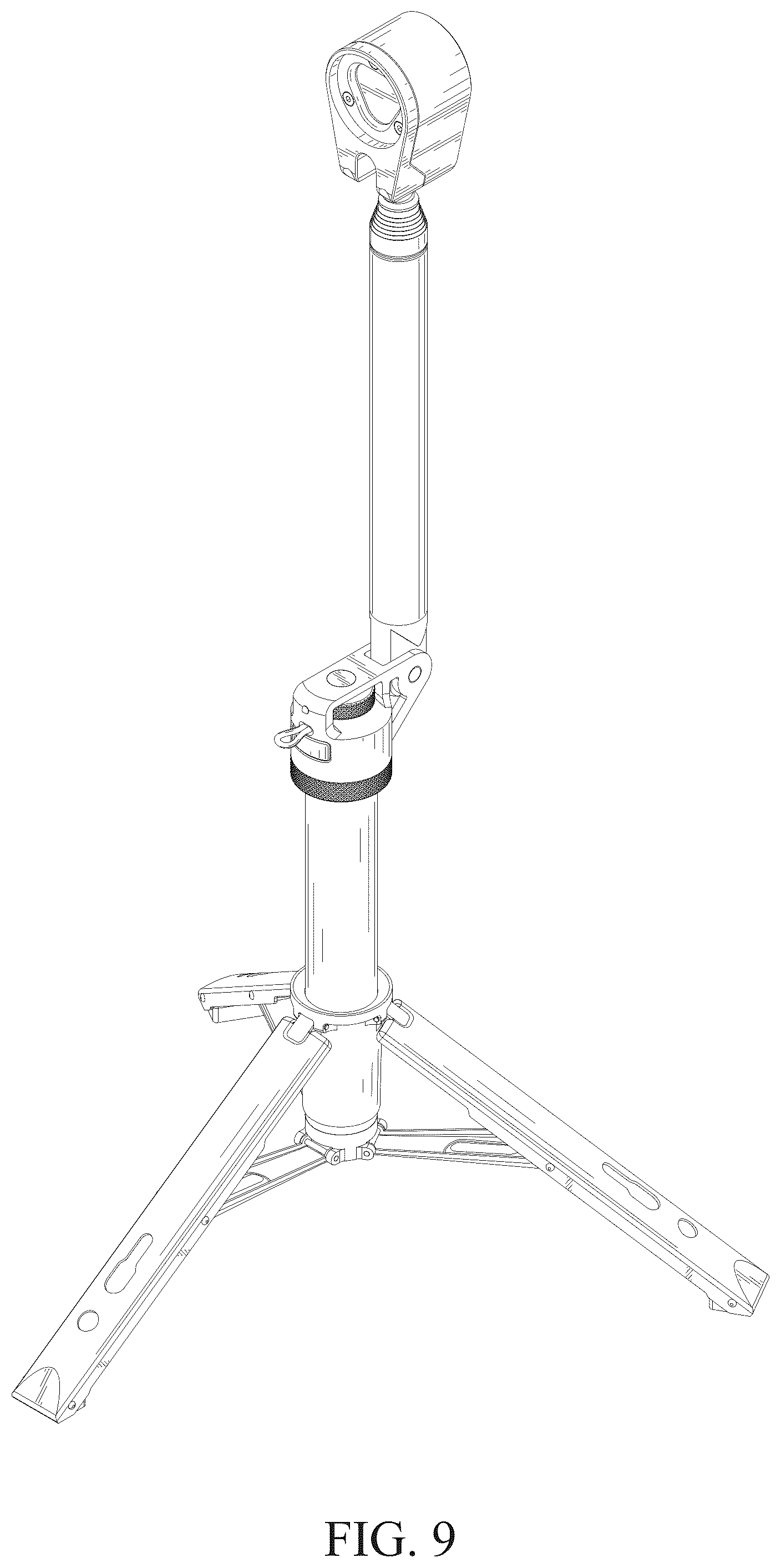 Patent USD1077307 Figure 9 – Outdoor lighting fixture