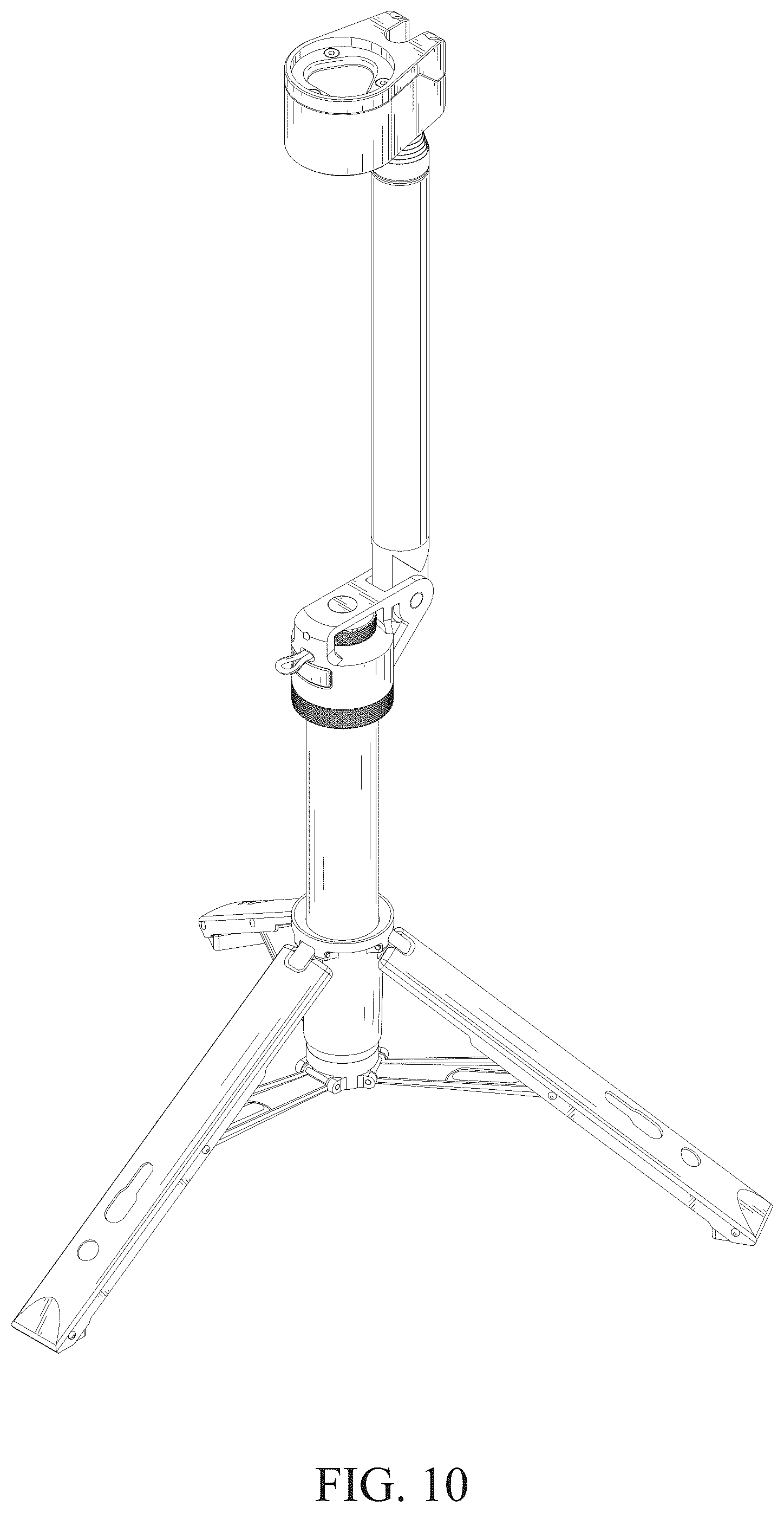 Patent USD1077307 Figure 10 – Outdoor lighting fixture