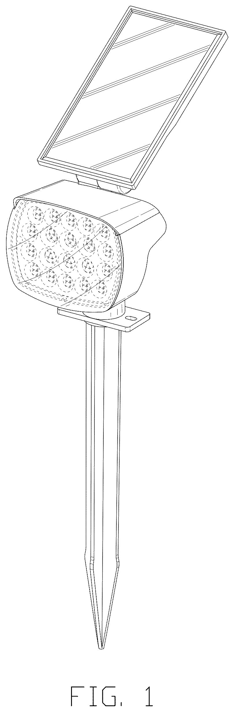 Patent USD1077309 — LED lamp — Figure 1