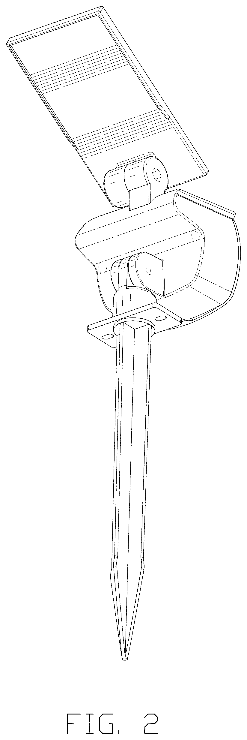 Patent USD1077309 Figure 2 – LED lamp