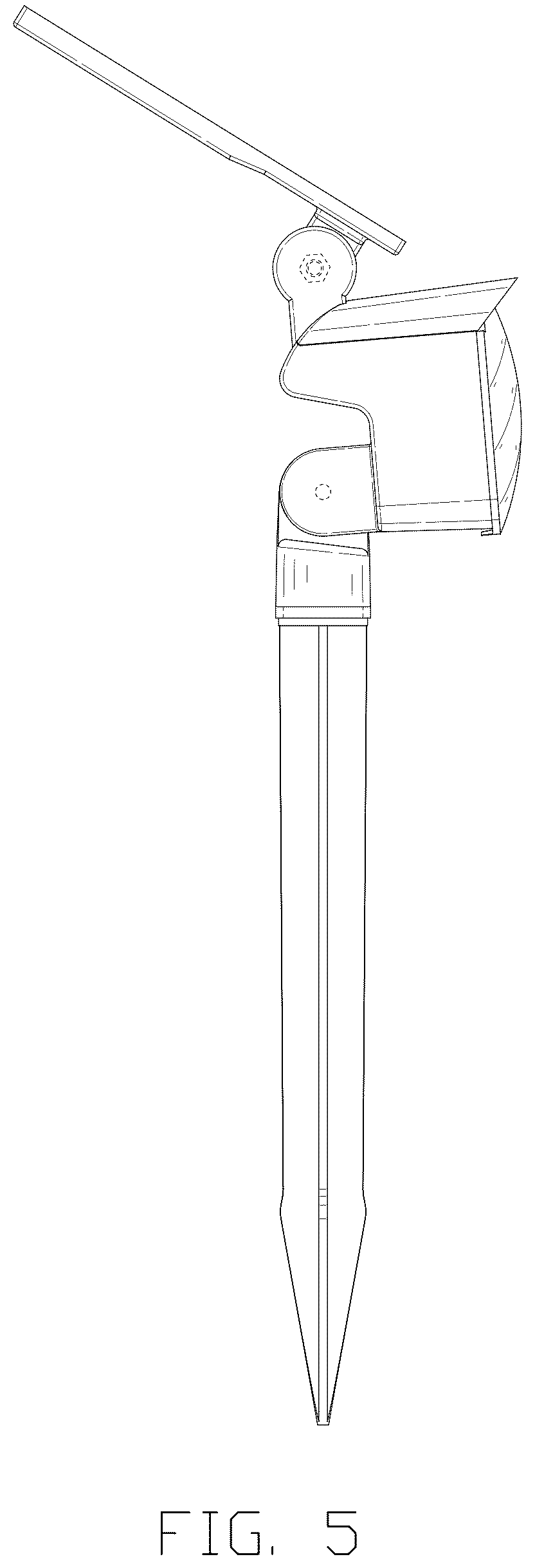 Patent USD1077309 Figure 5 – LED lamp