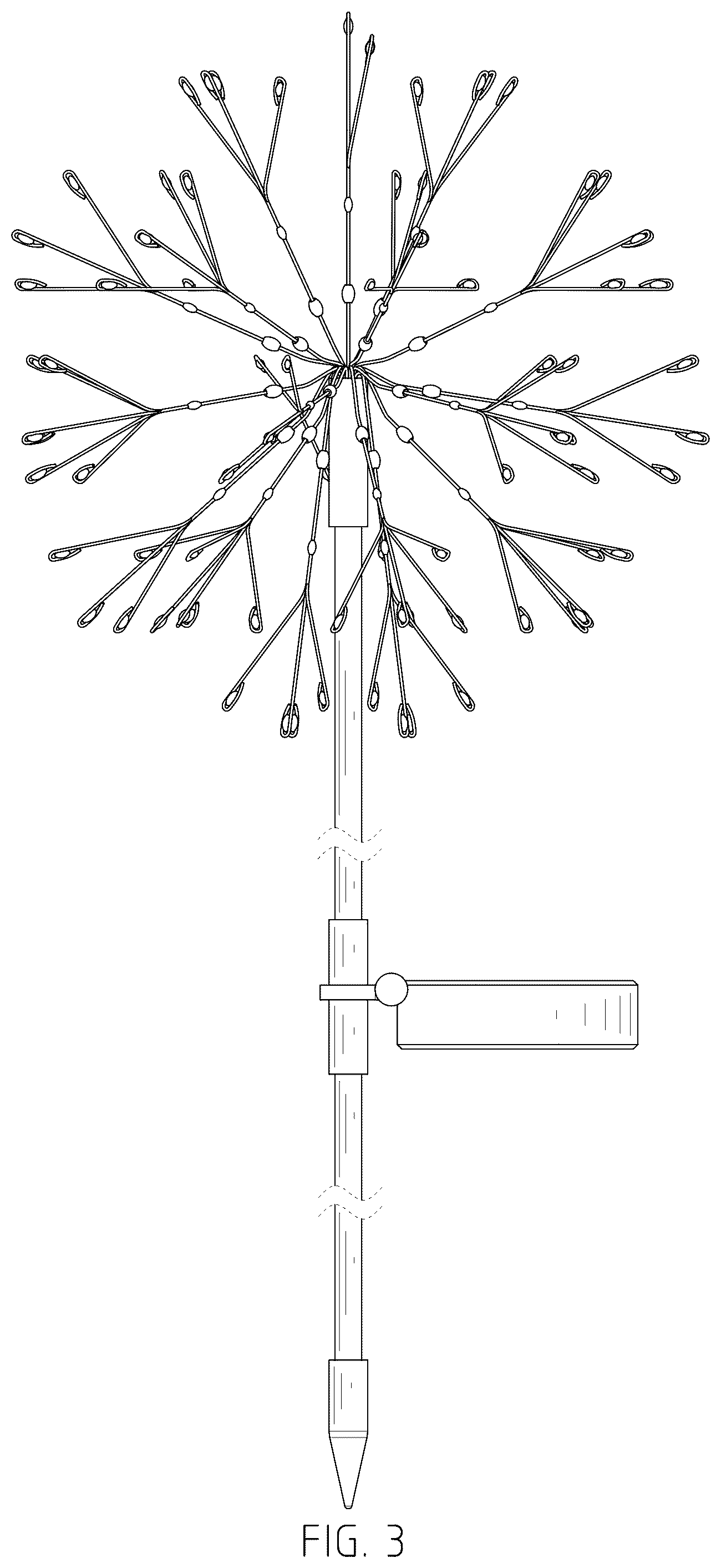 Patent USD1077310 Figure 3 – Firework lamp