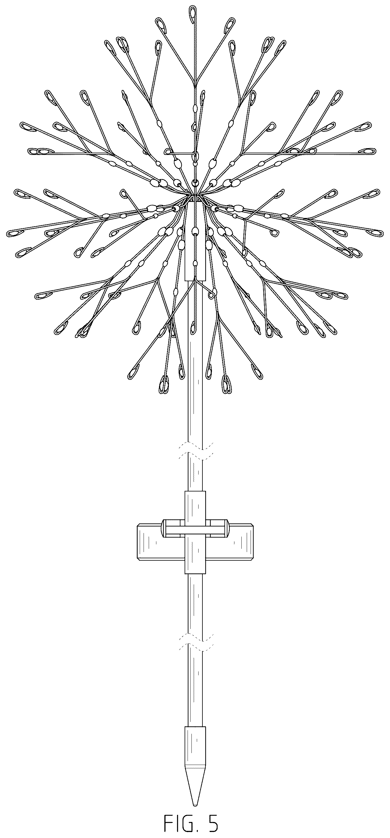 Patent USD1077310 Figure 5 – Firework lamp