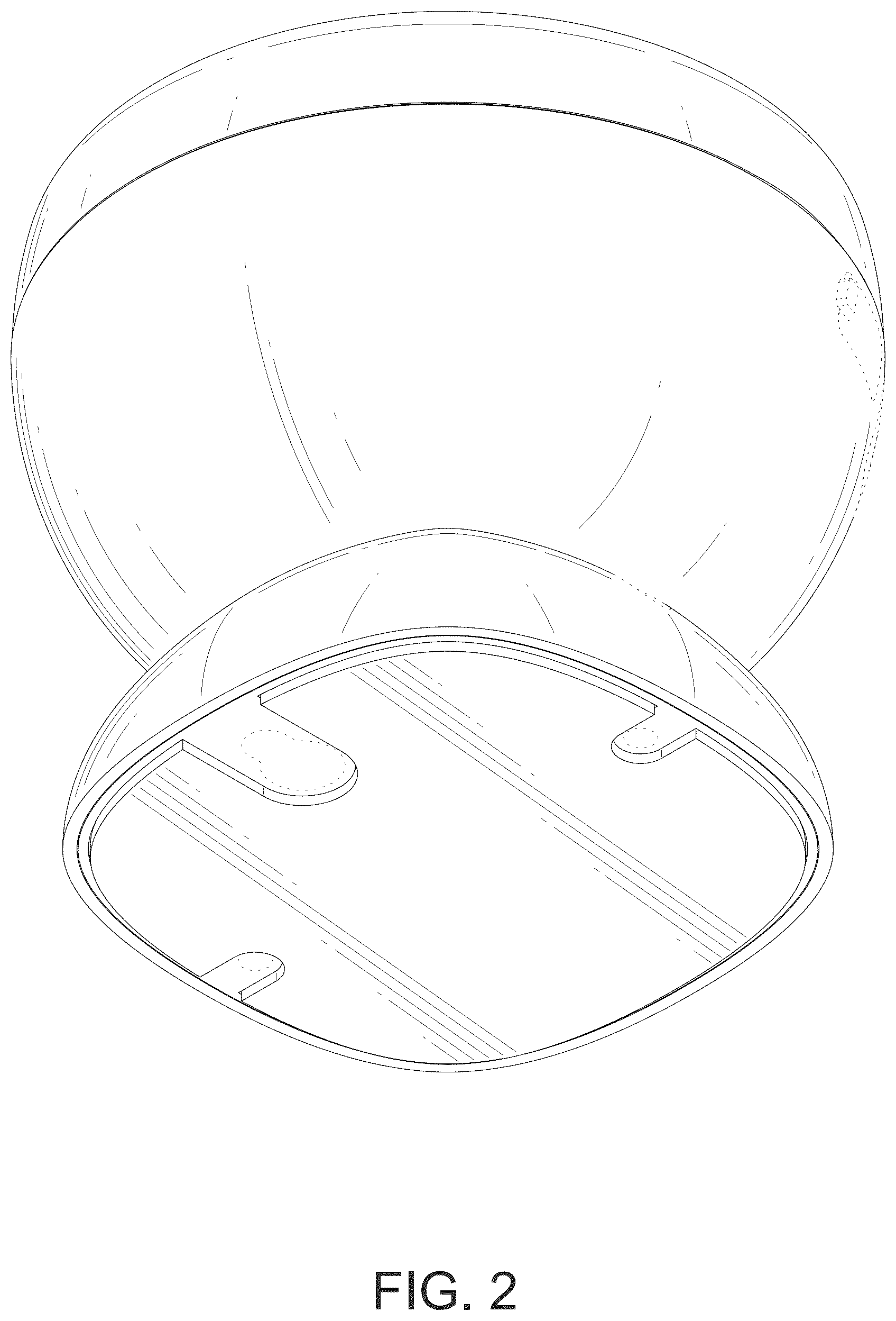 Patent USD1077315 Figure 2 – Ball-shaped sensor light