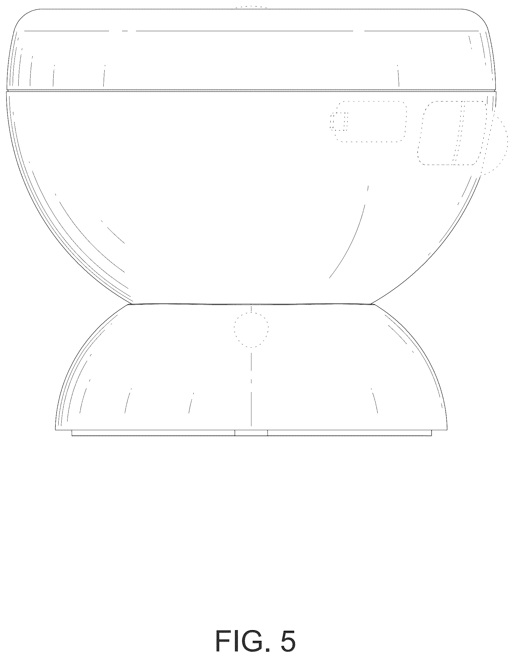Patent USD1077315 Figure 5 – Ball-shaped sensor light