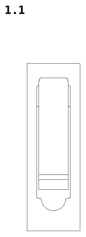 Patent USD1077317 Figure 1 – Lamp