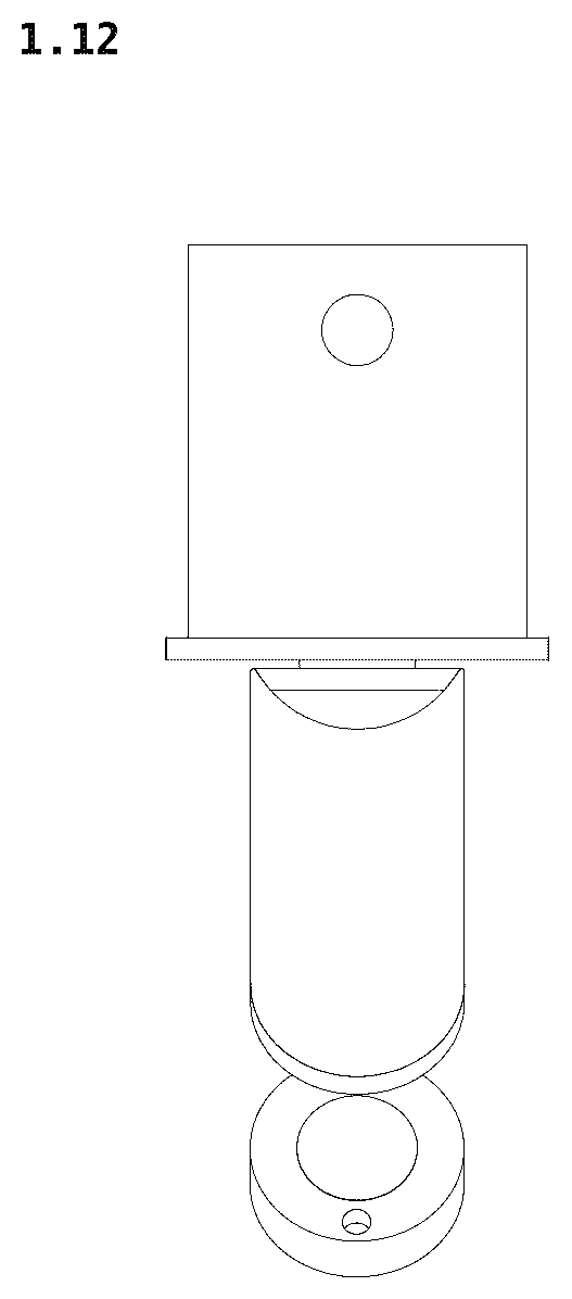 Patent USD1077317 Figure 12 – Lamp