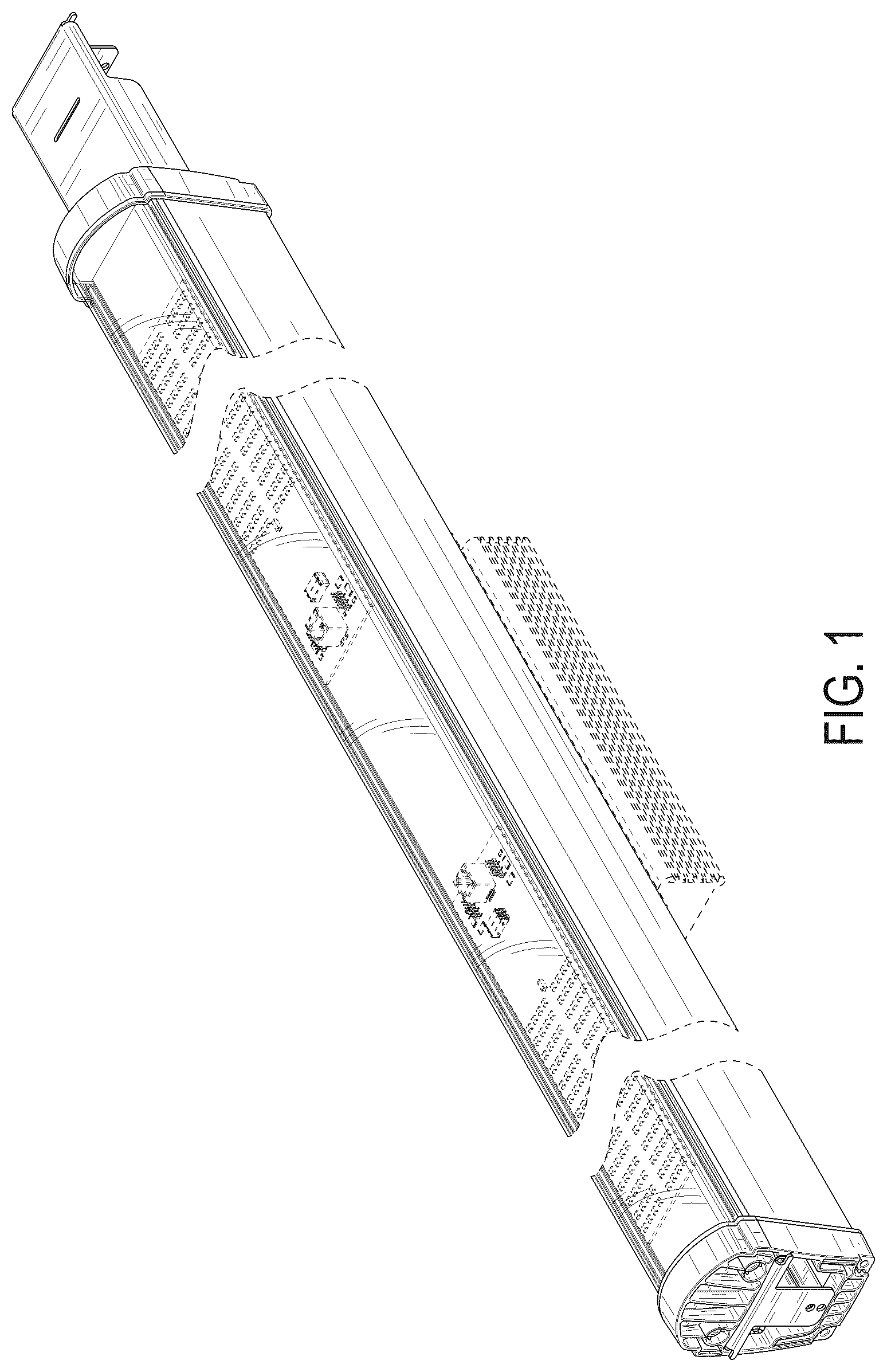 Patent USD1077318 — Light fixture — Figure 1