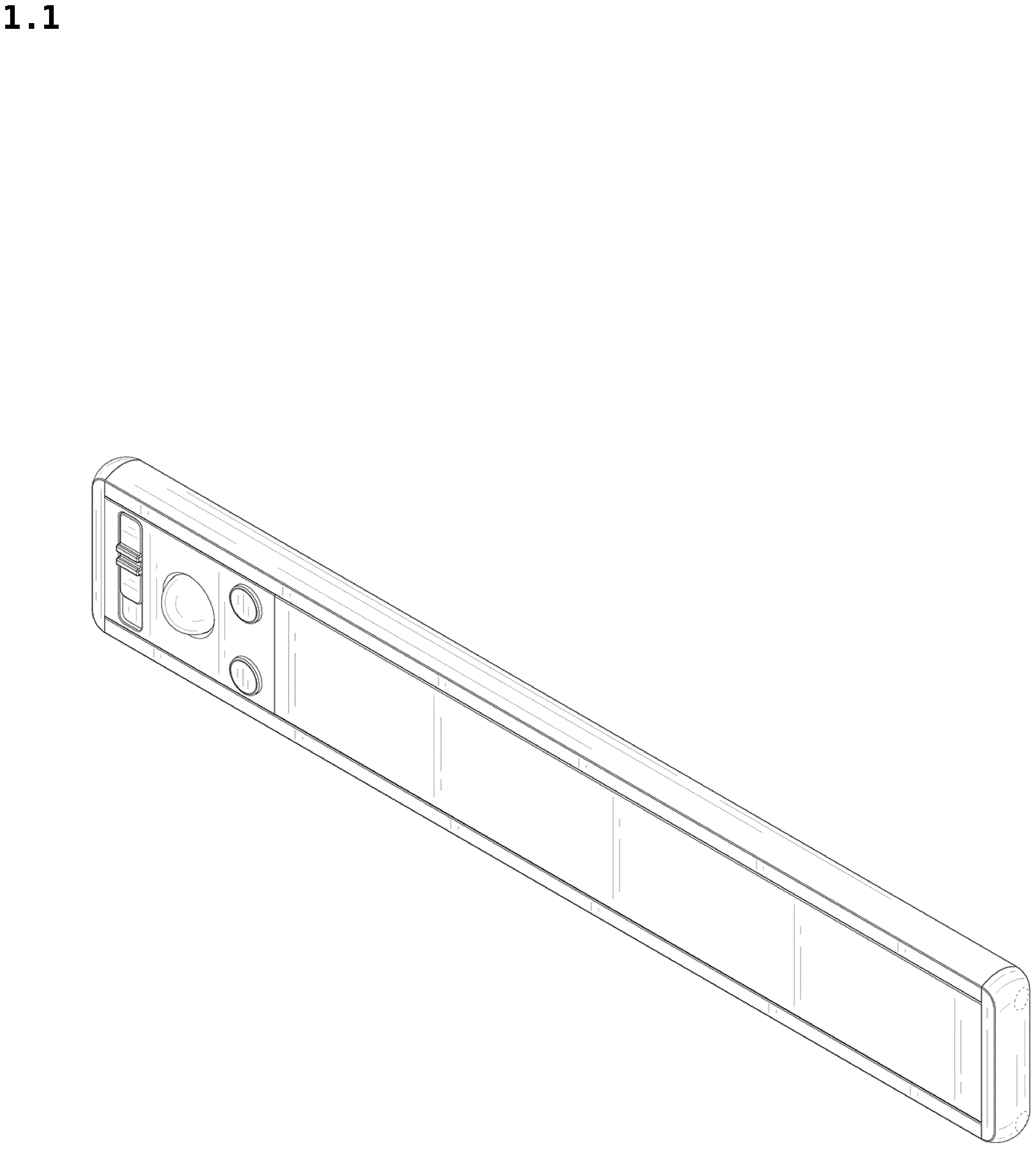 Patent USD1077319 Figure 1 – Sensor light