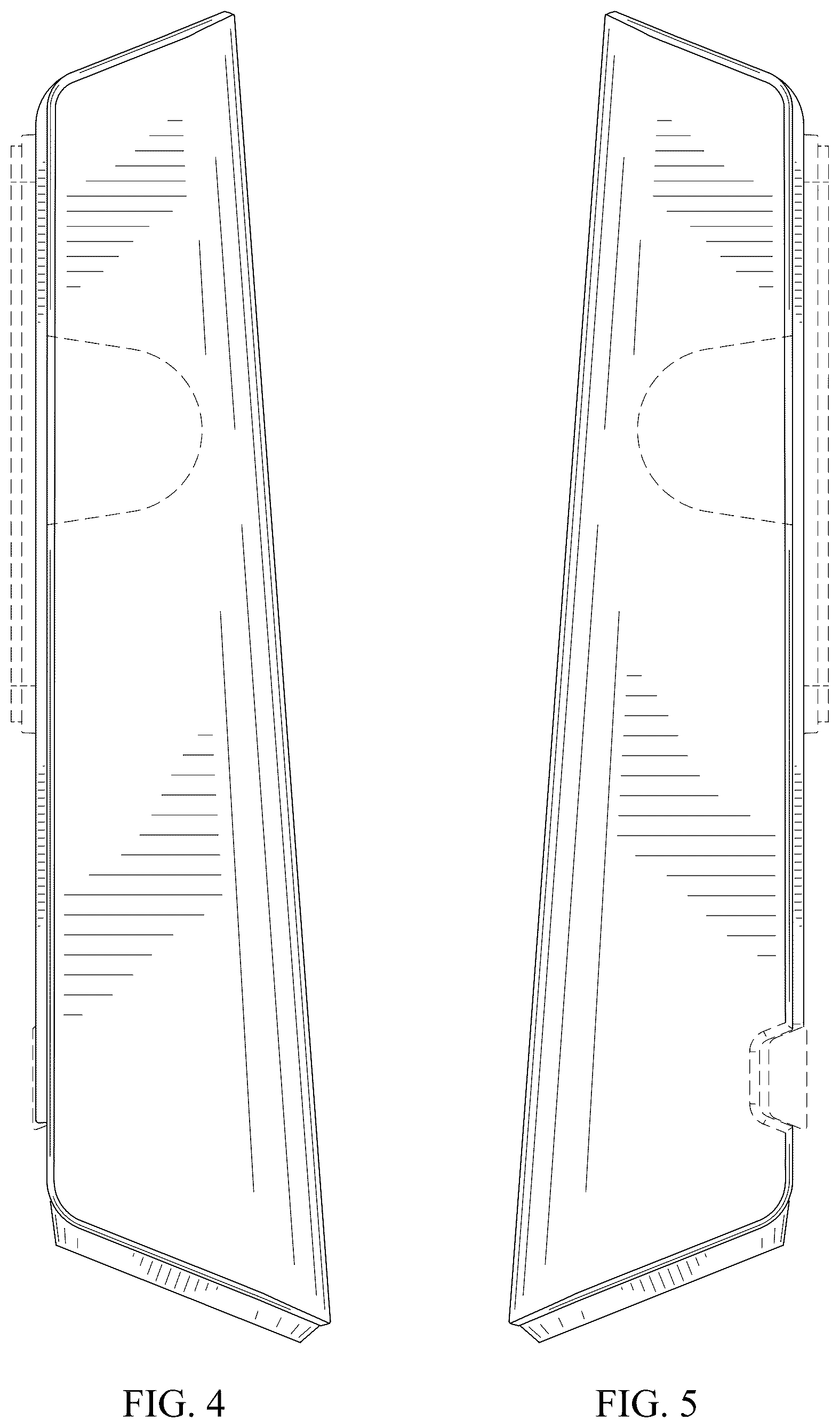 Patent USD1077322 Figure 4 – Thin LED wall pack luminaire